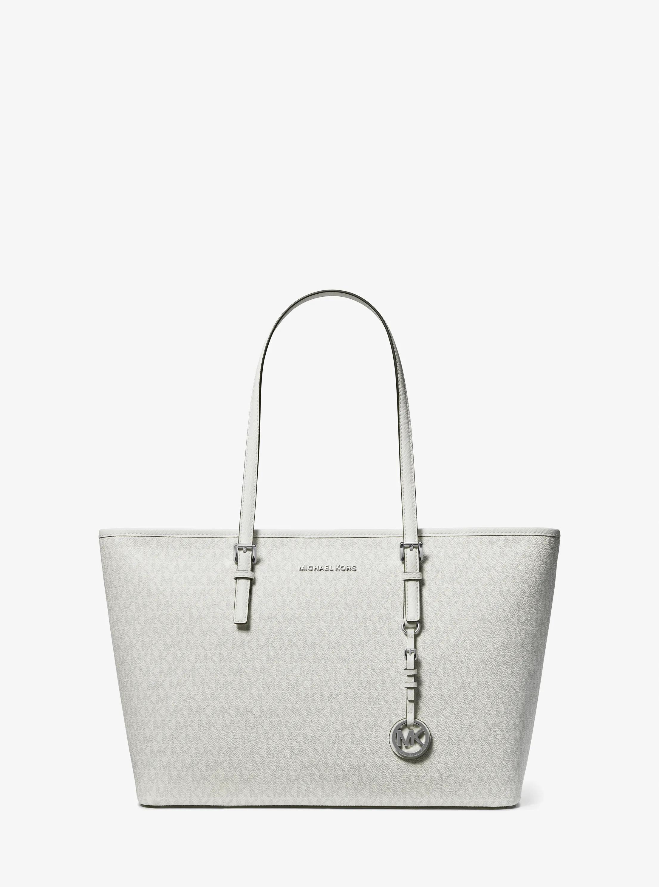 Bolso tote Jet Set Travel mediano con logotipo y cremallera superior