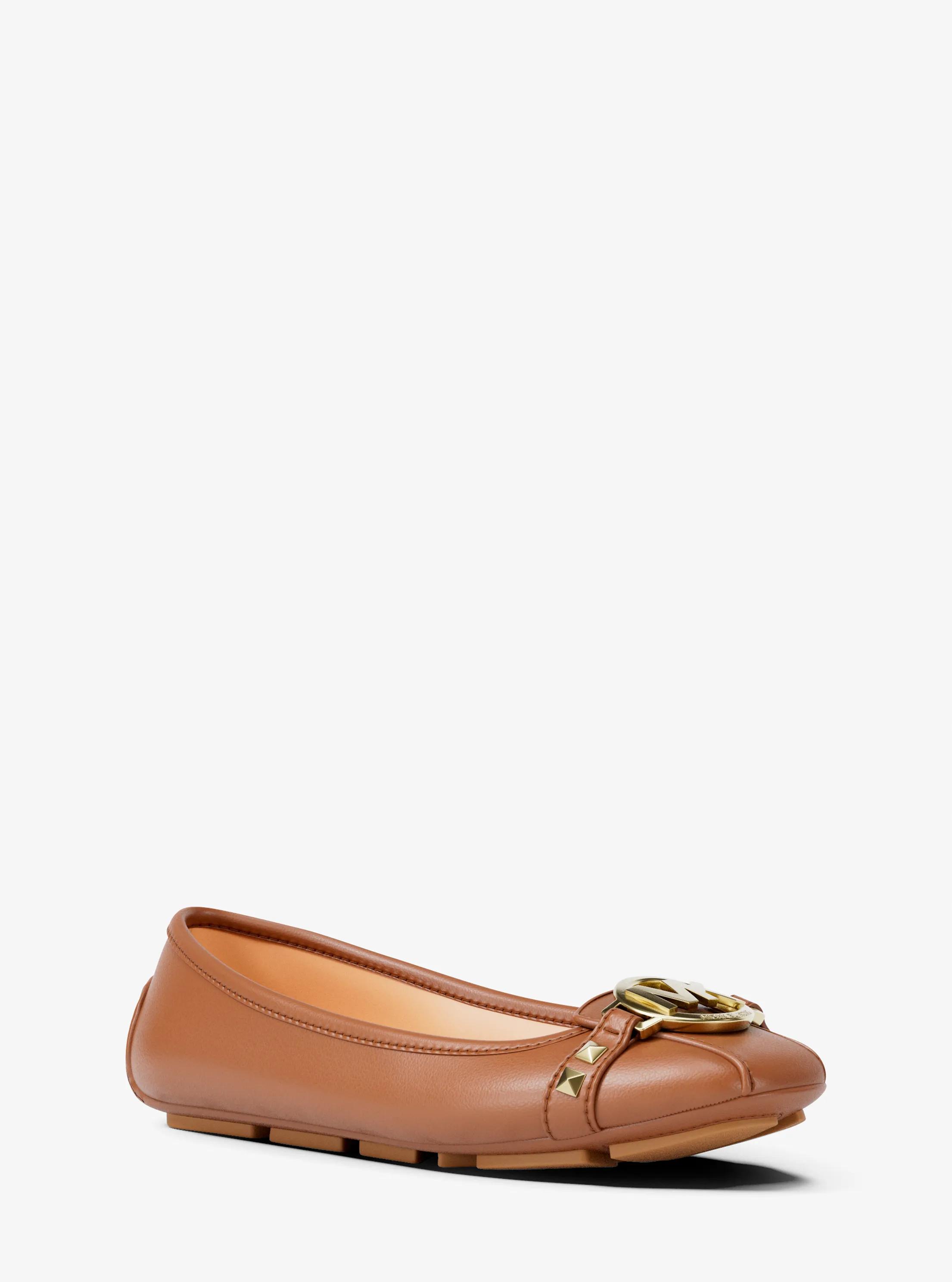 Fulton Studded Moccasin in LUGGAGE | Michael Kors
