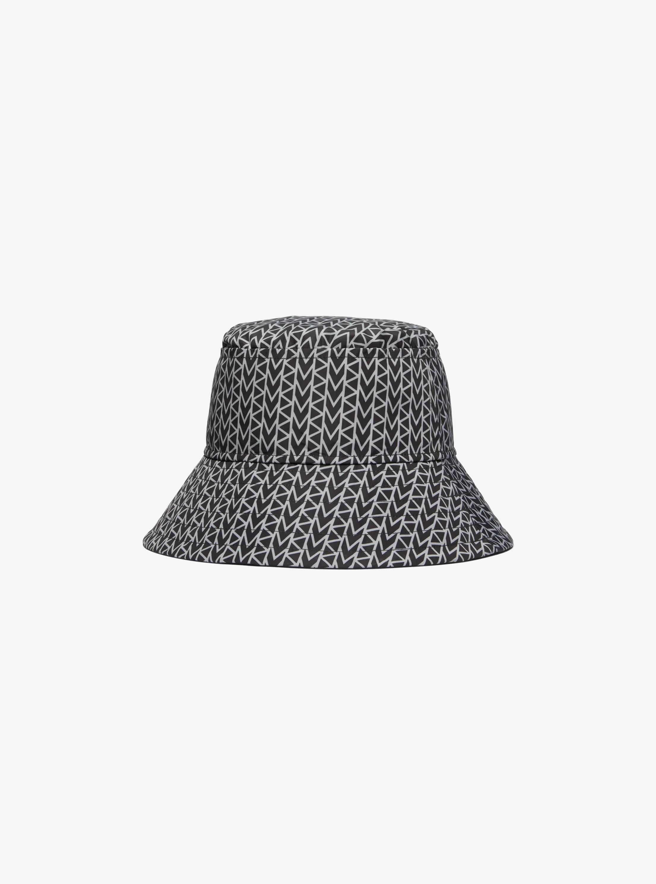 Sombrero tipo pescador de jacquard con logotipo MK2000 in N&Iacute;QUEL | Michael Kors