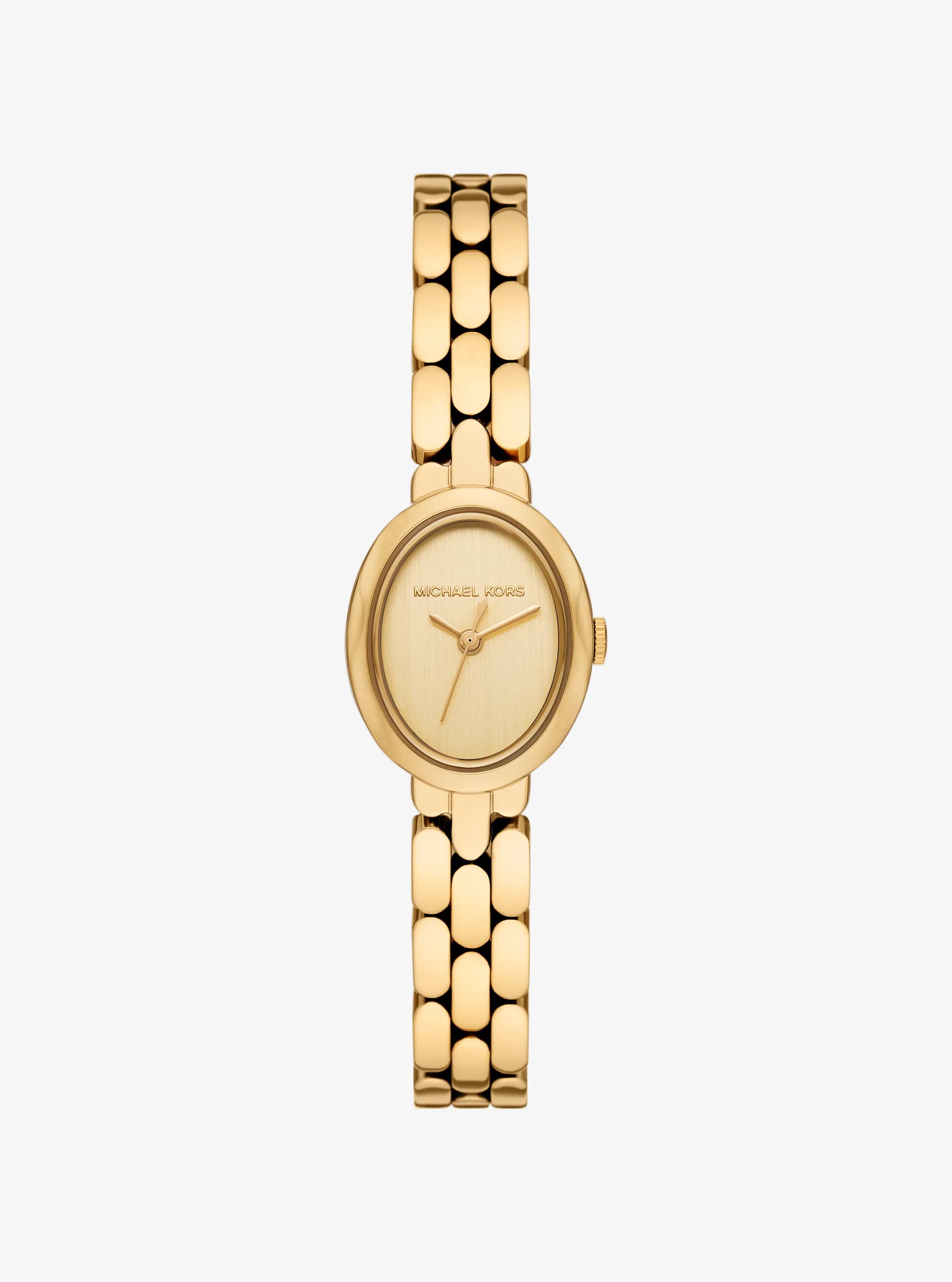 Petite Maude Gold-Tone Watch in GOLD | Michael Kors