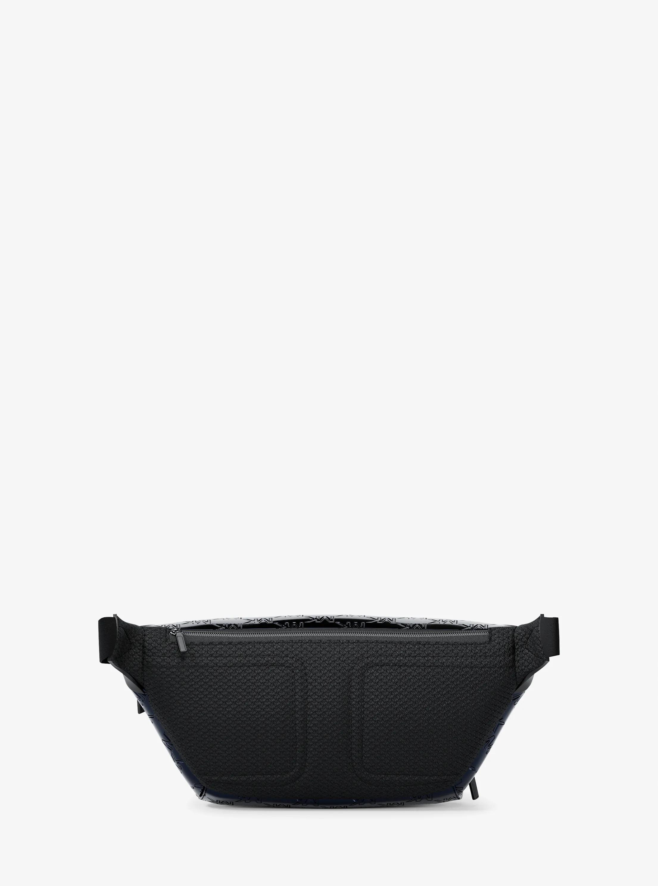 Cooper Medium Metallic Logo Debossed Utility Sling Pack