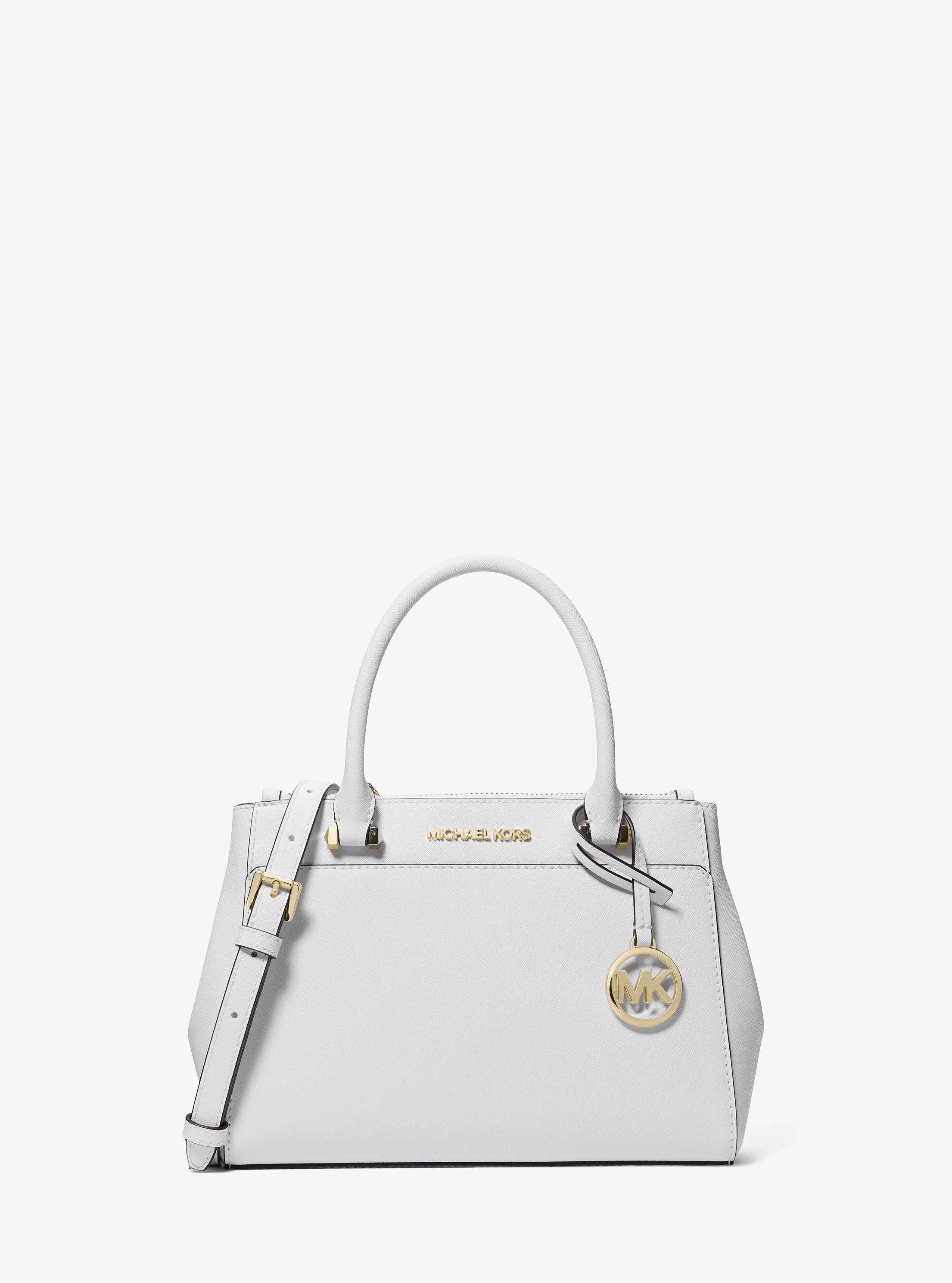 Bolso satchel Gibson peque&ntilde;o de piel saffiano