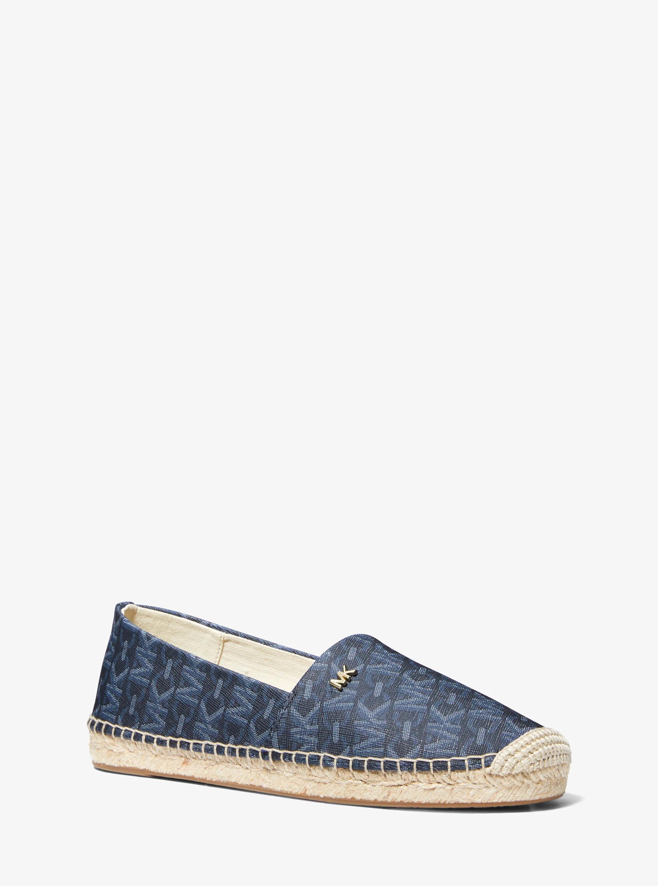 Kendrick Empire Signature Logo Slip-On Espadrille in ADMIRAL | Michael Kors