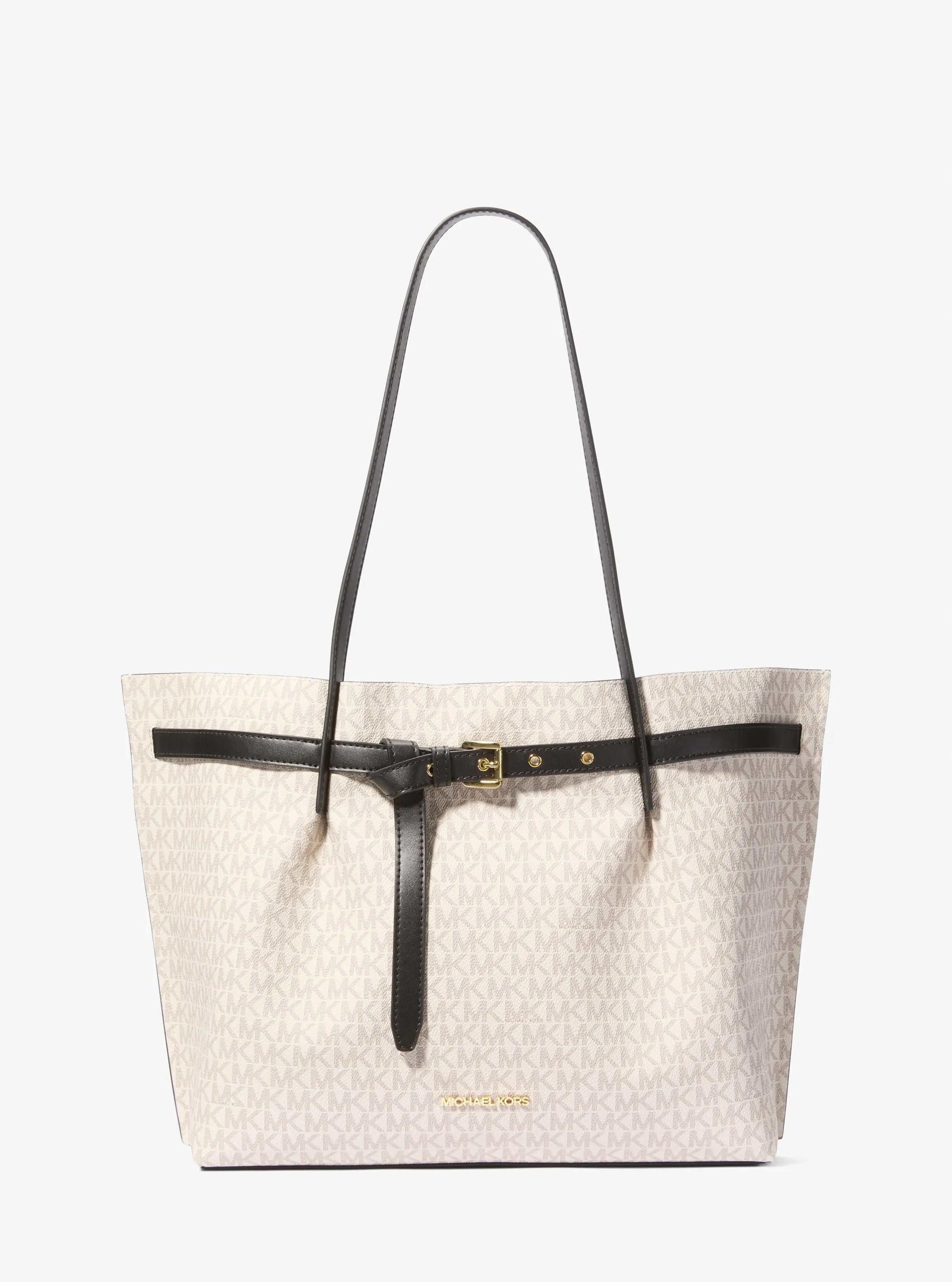 Bolso tote Emilia grande con logotipo