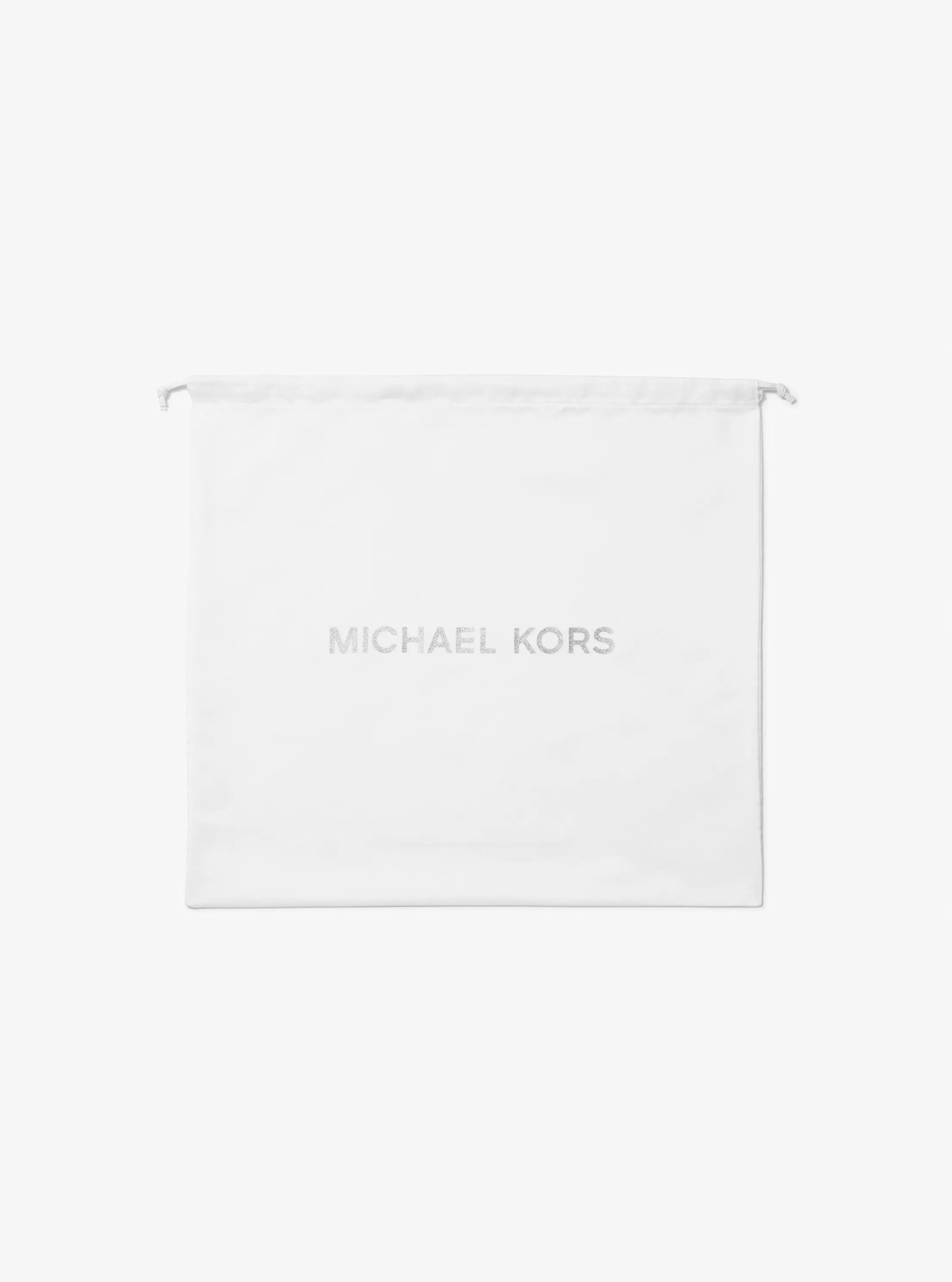 Medium Logo Woven Dust Bag in WHITE | Michael Kors