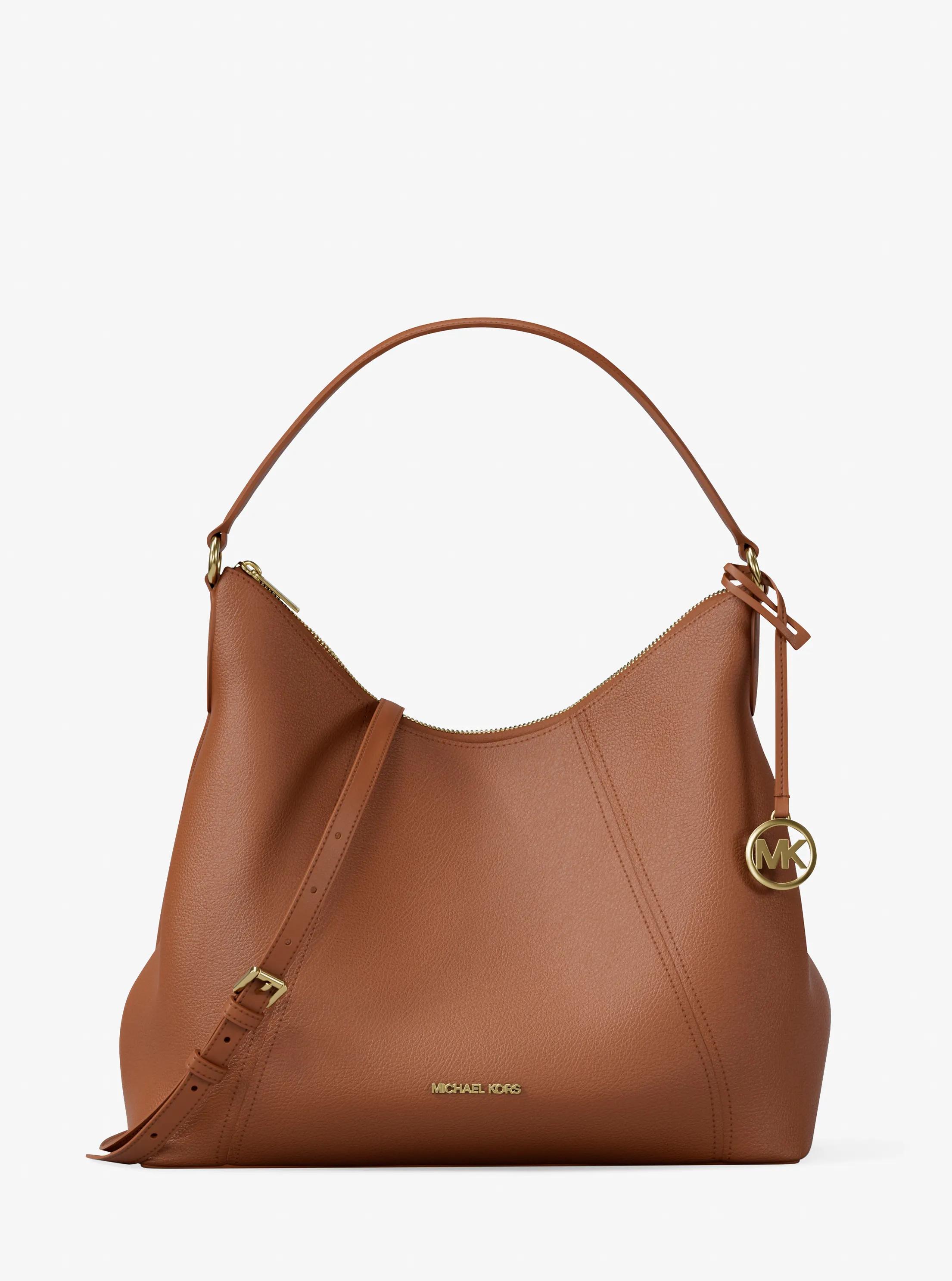 Sienna Large Convertible Shoulder Bag in LUGGAGE | Michael Kors
