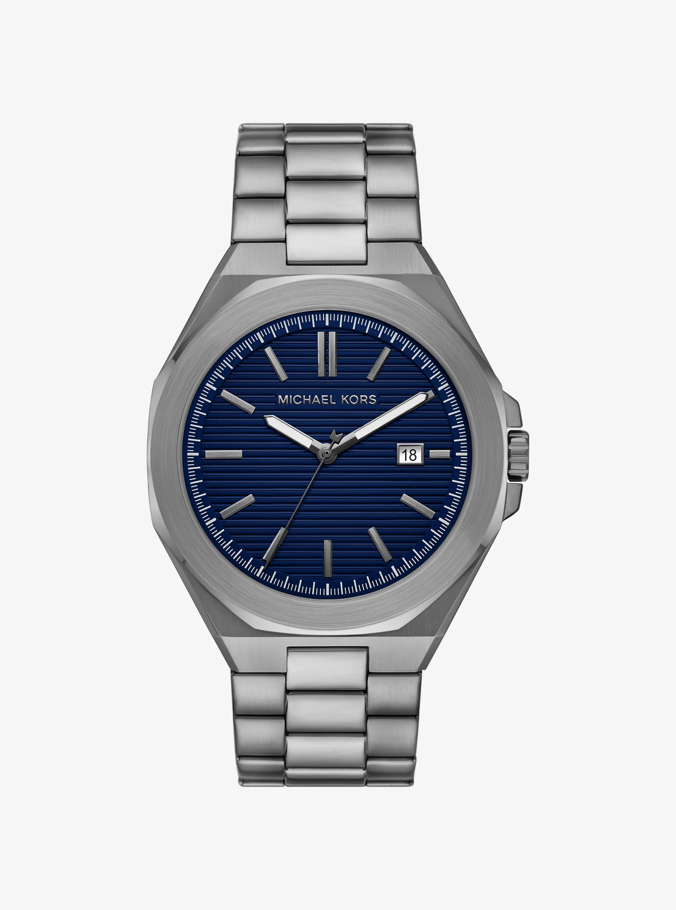 Reloj Callum oversize en tono plomizo in NEGRO | Michael Kors