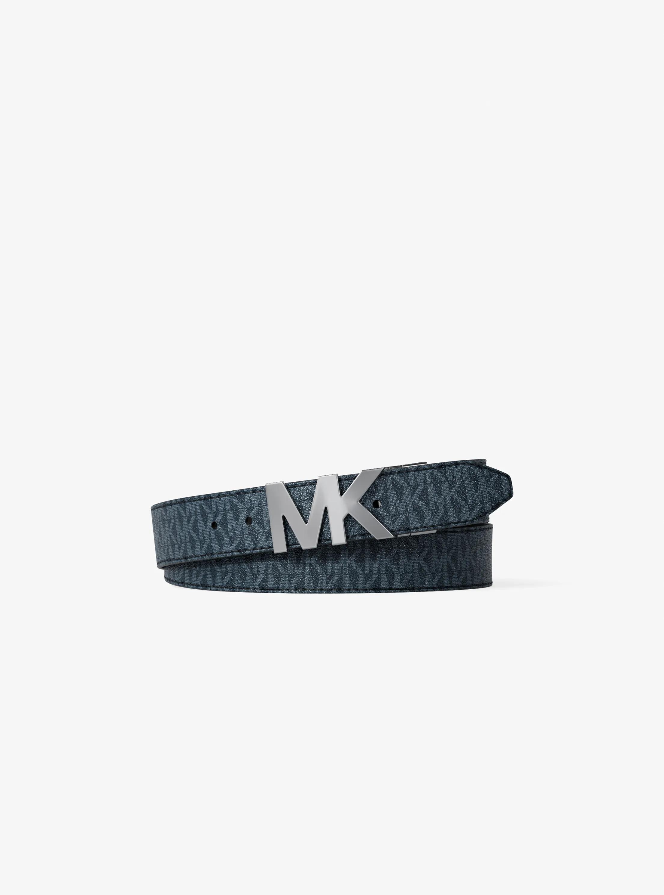 Ensemble de ceinture &agrave; logo&nbsp;4-en-1 in AMIRAL/BLEU P&Acirc;LE | Michael Kors