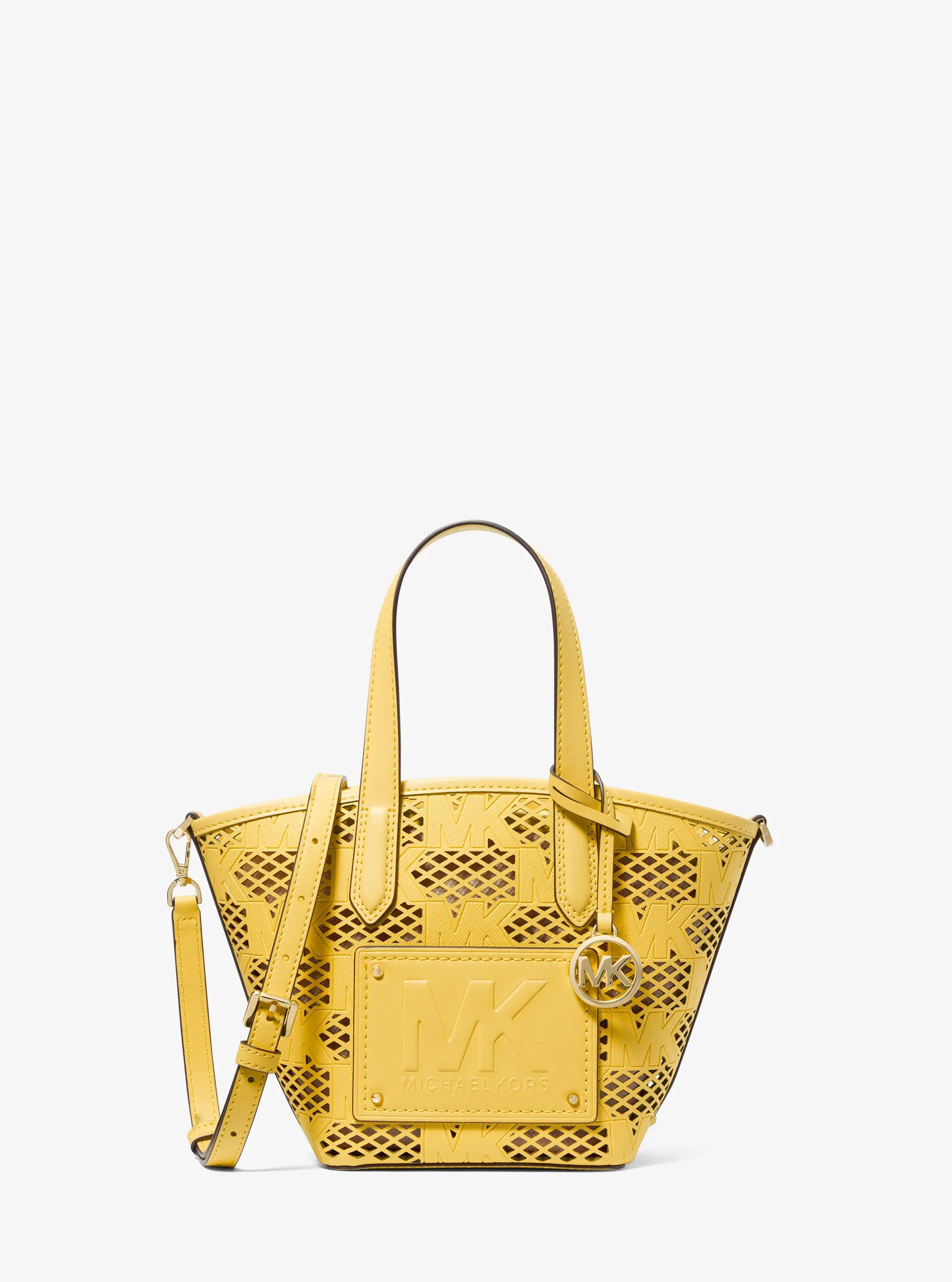 Kimber Small 2-in-1 Logo Embossed and Perforated Tote Bag