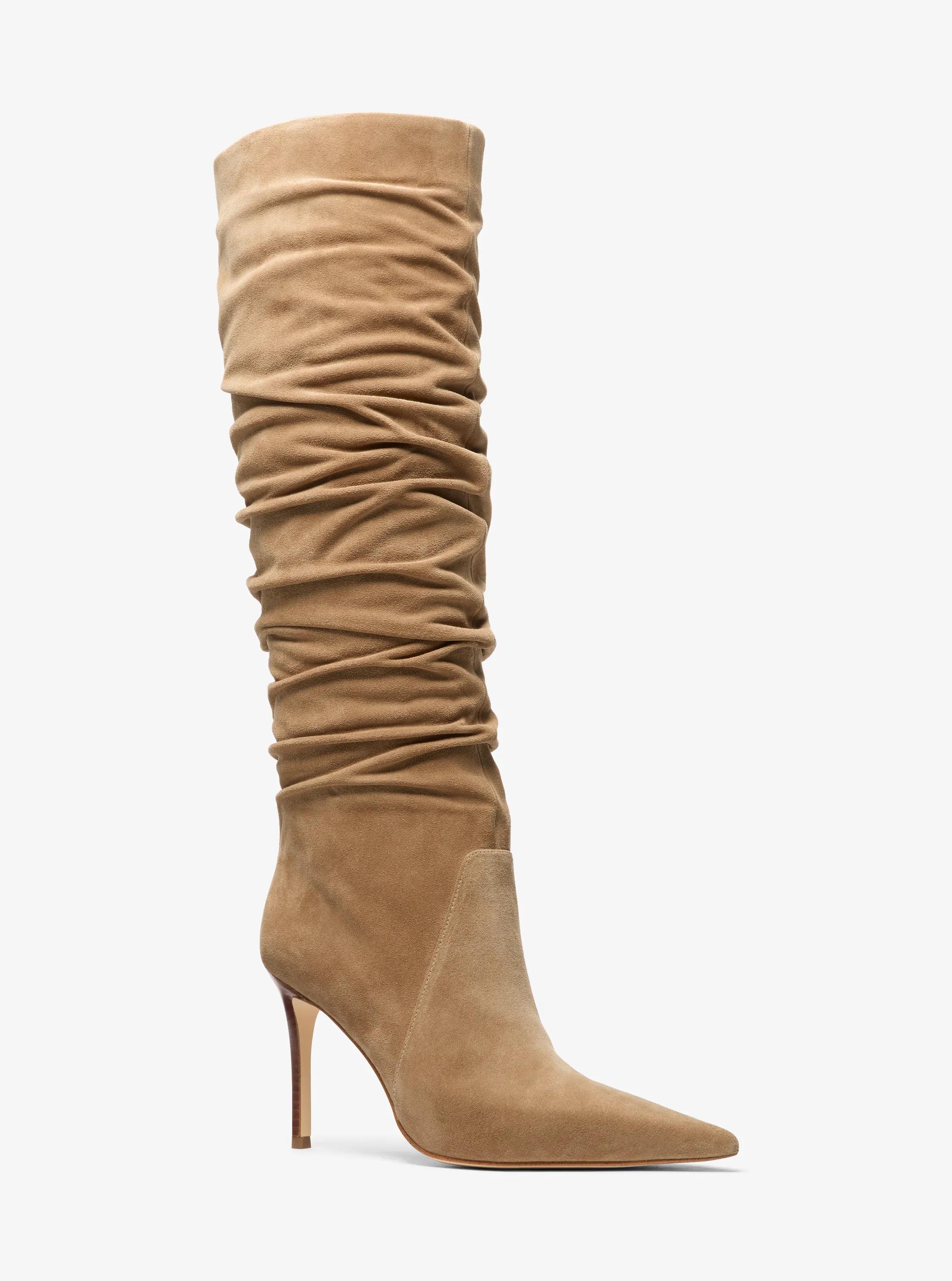 Dawn Suede Boot in HUSK | Michael Kors