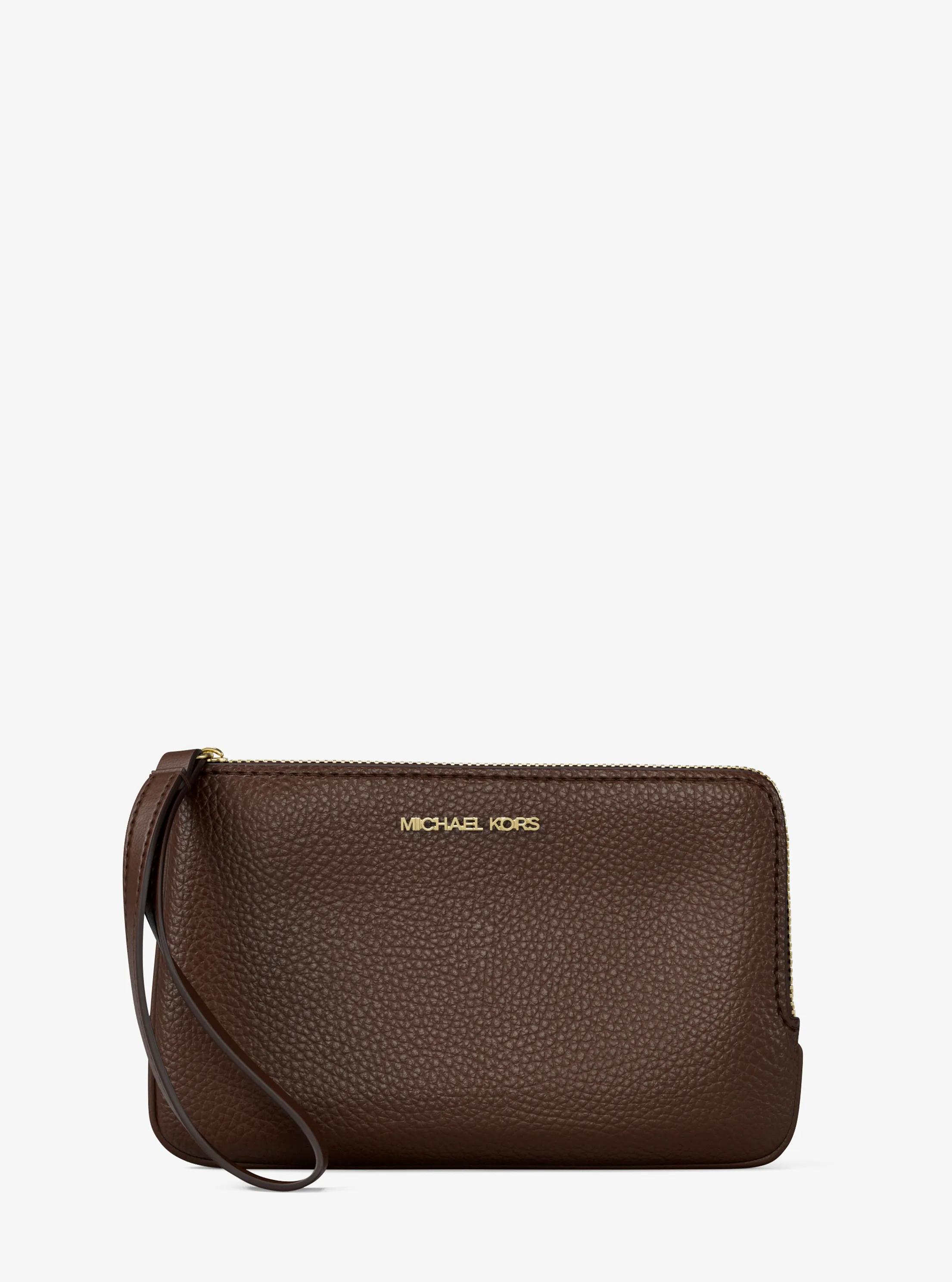 Jet Set Travel Small Wristlet in NUTMEG | Michael Kors