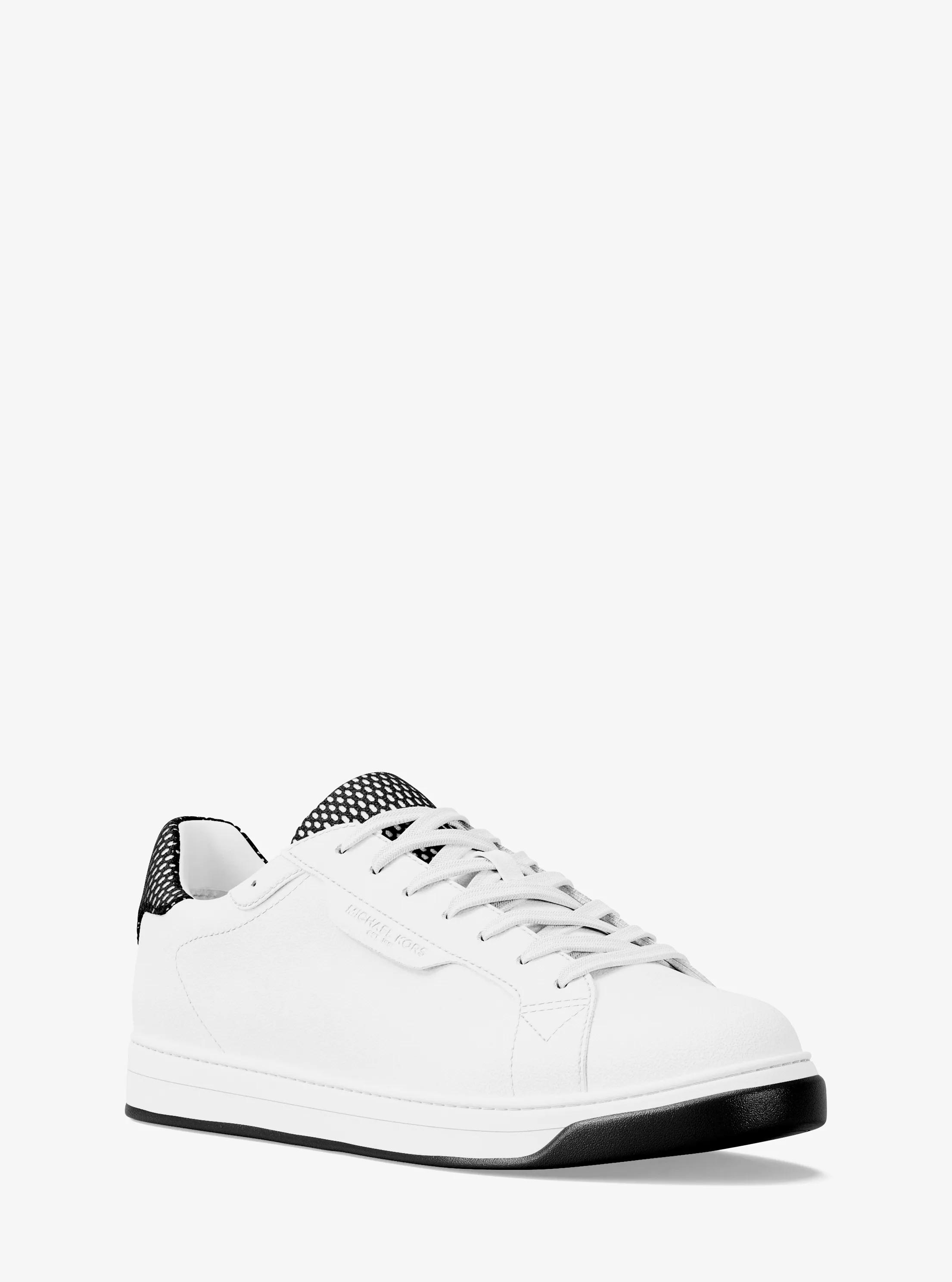 MK Basket Keating en cuir - Noir - Michael Kors