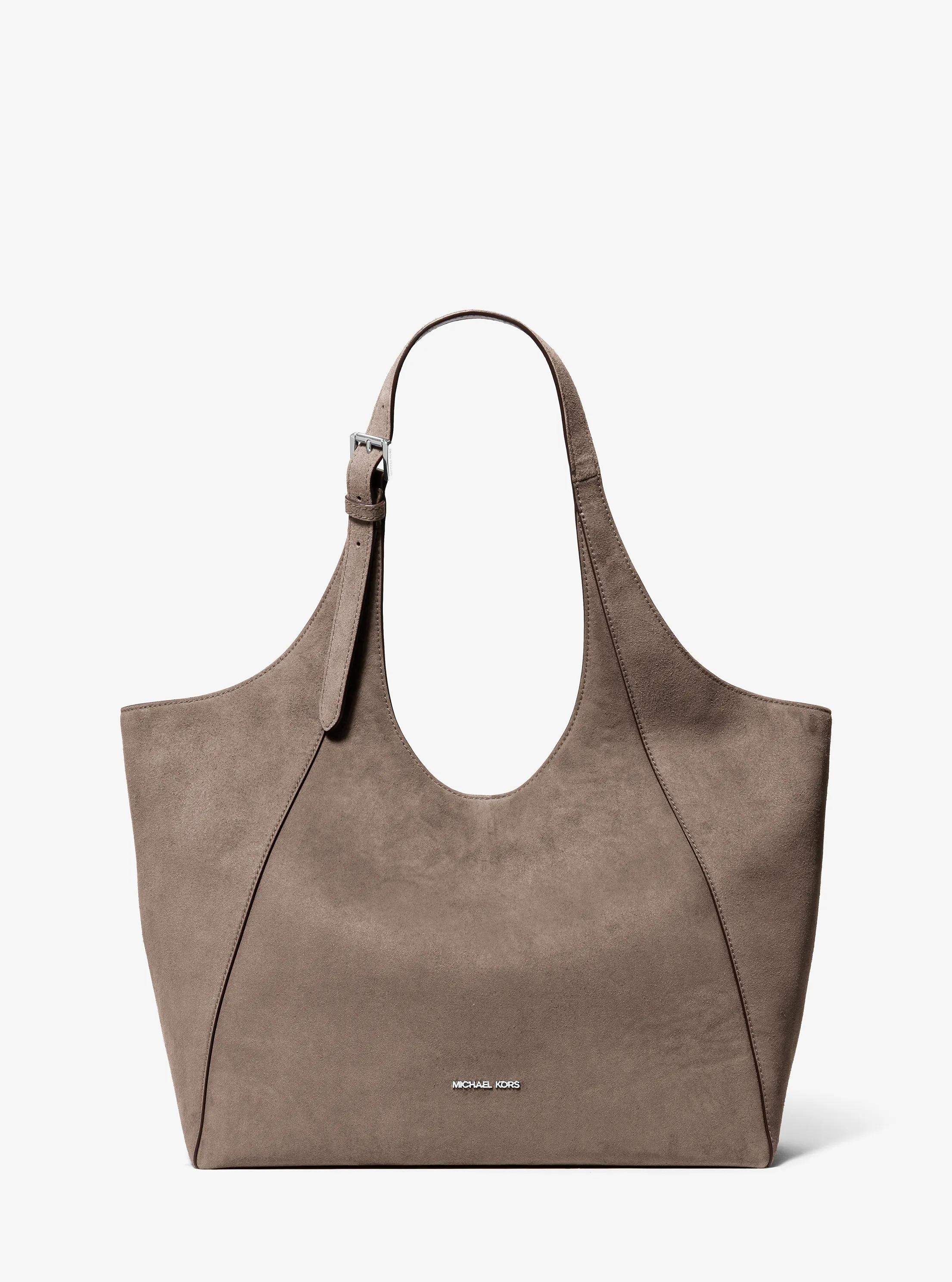 Bernie Large Tote Bag in MUSHROOM | Michael Kors