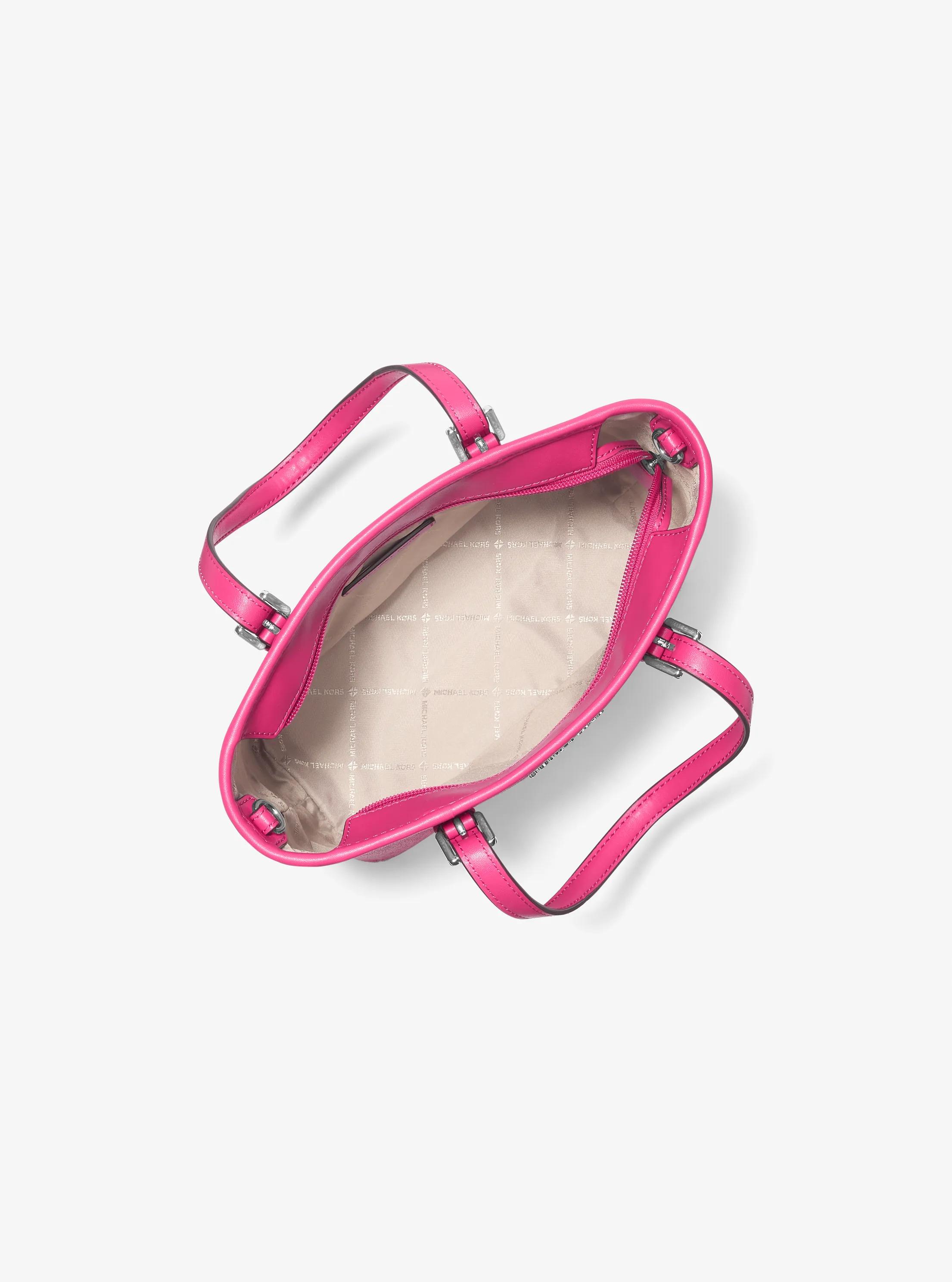 Jet Set Travel Extra-Small Logo Top-Zip Tote Bag