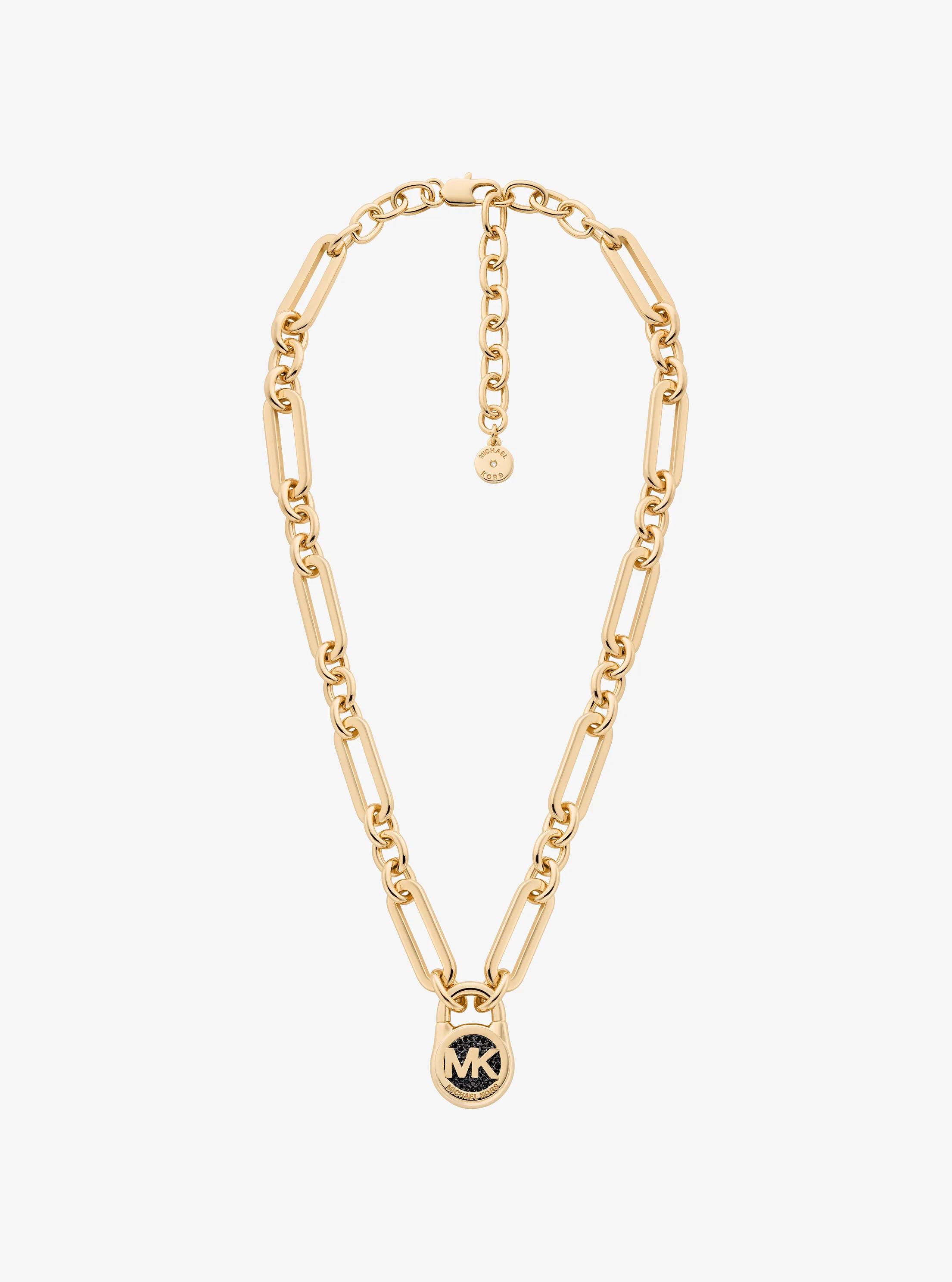 Collier &agrave; cadenas &agrave; pav&eacute; in OR | Michael Kors