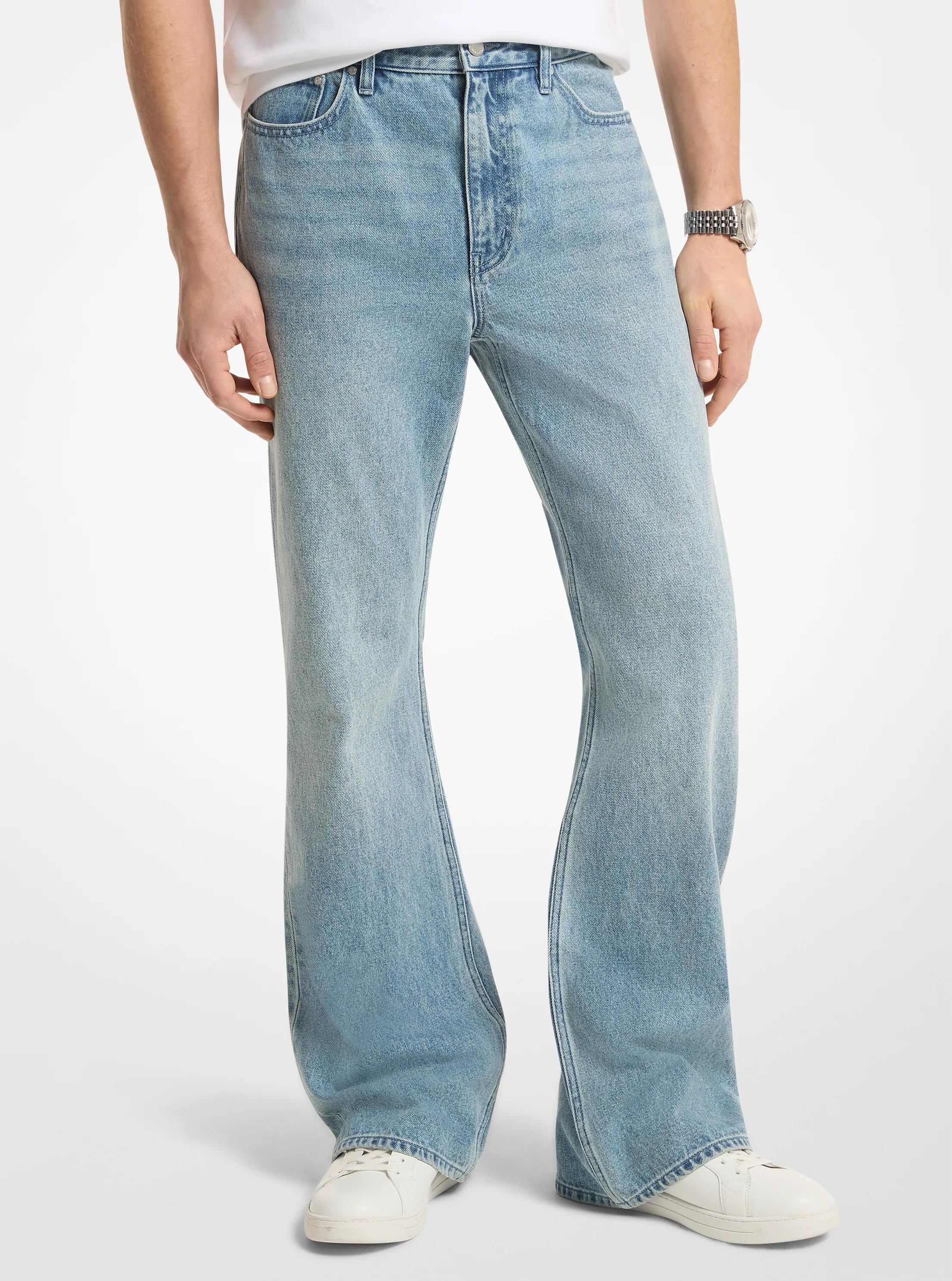 Bootcut Denim Jeans in HORIZONWASH | Michael Kors