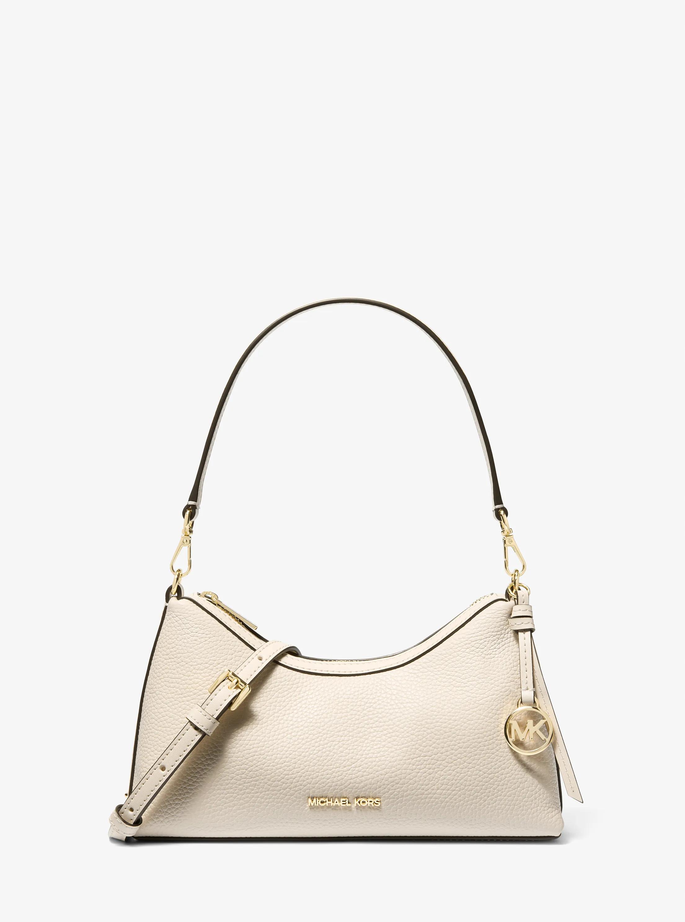 Petit sac &agrave; bandouli&egrave;re convertible Sammy en cuir grain&eacute; in CR&Egrave;ME L&Eacute;GER | Michael Kors