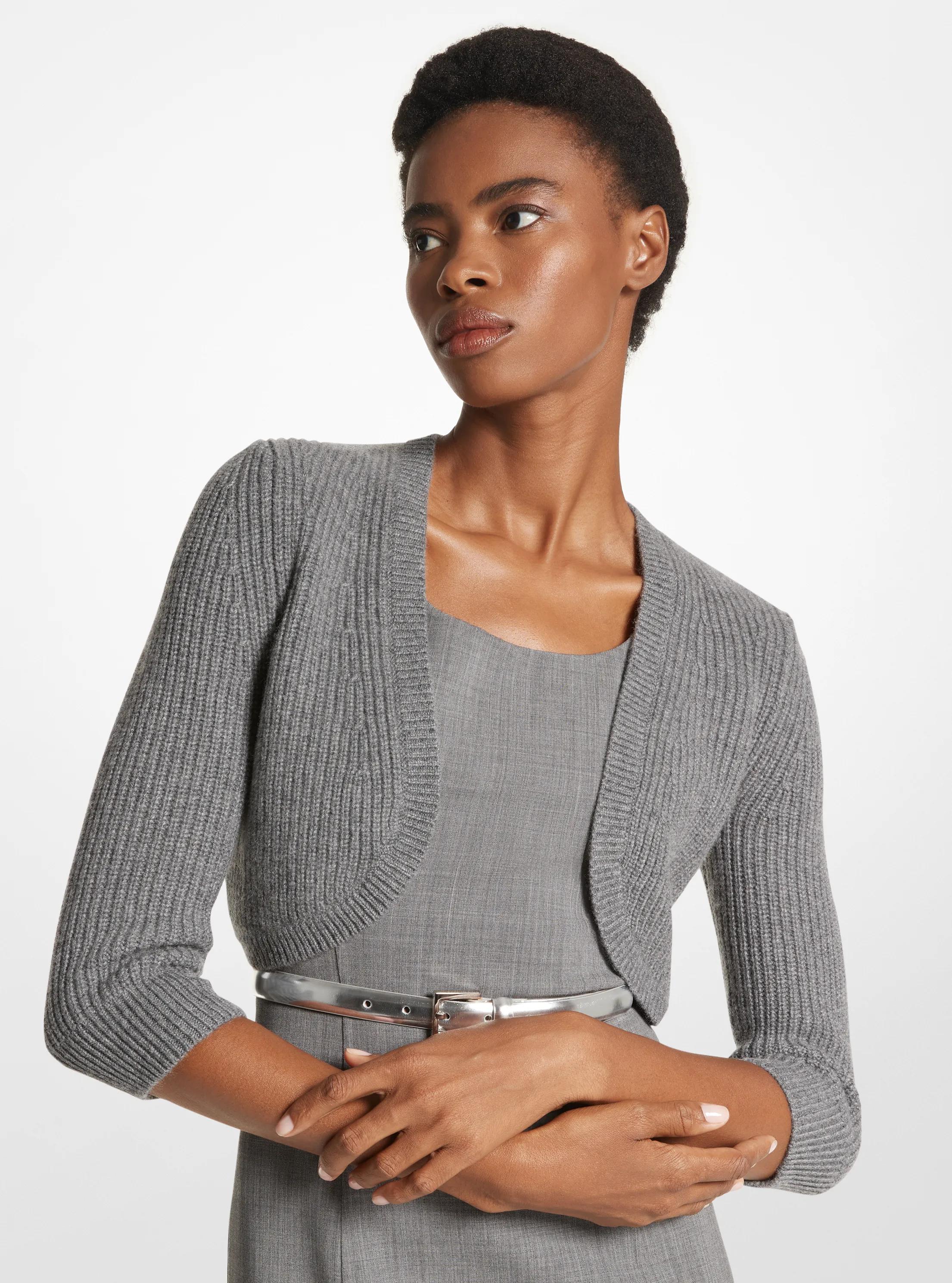 Bolero de cachemira in GRIS MEDIO | Michael Kors