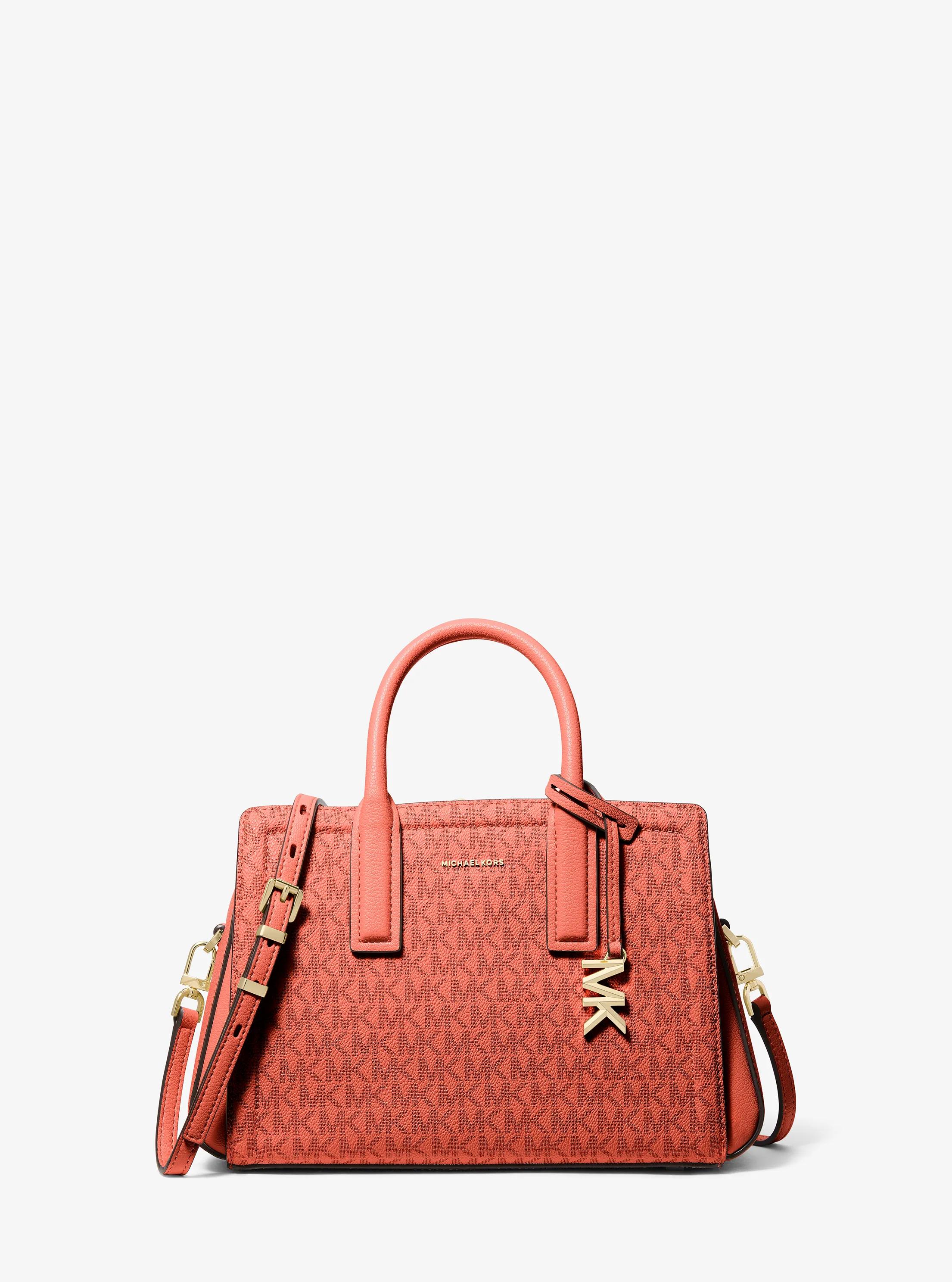 Laila Small Signature Logo Satchel