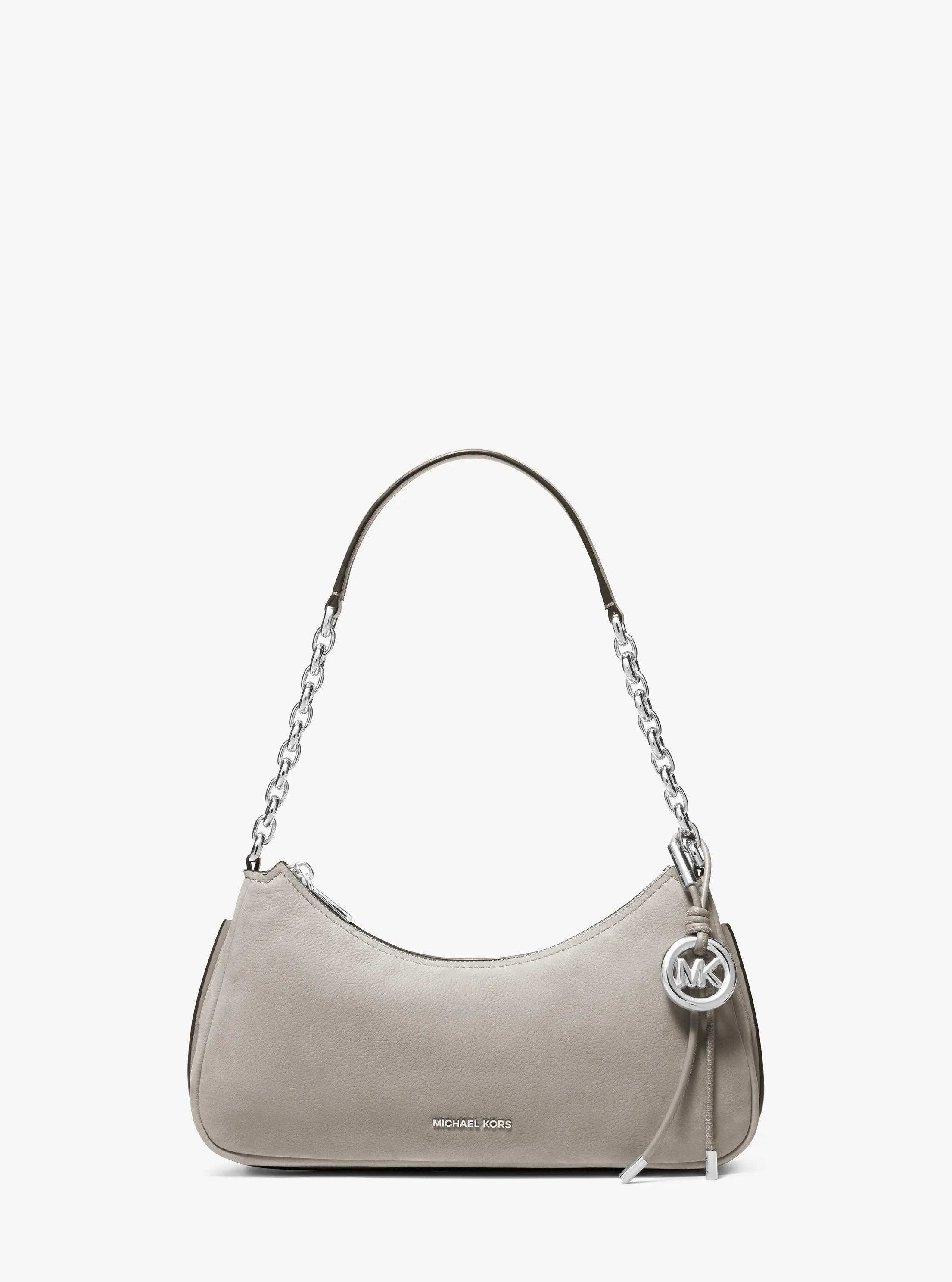 Pochette Nolita mediano de nobuck con cadena in GRIS PIEDRA | Michael Kors