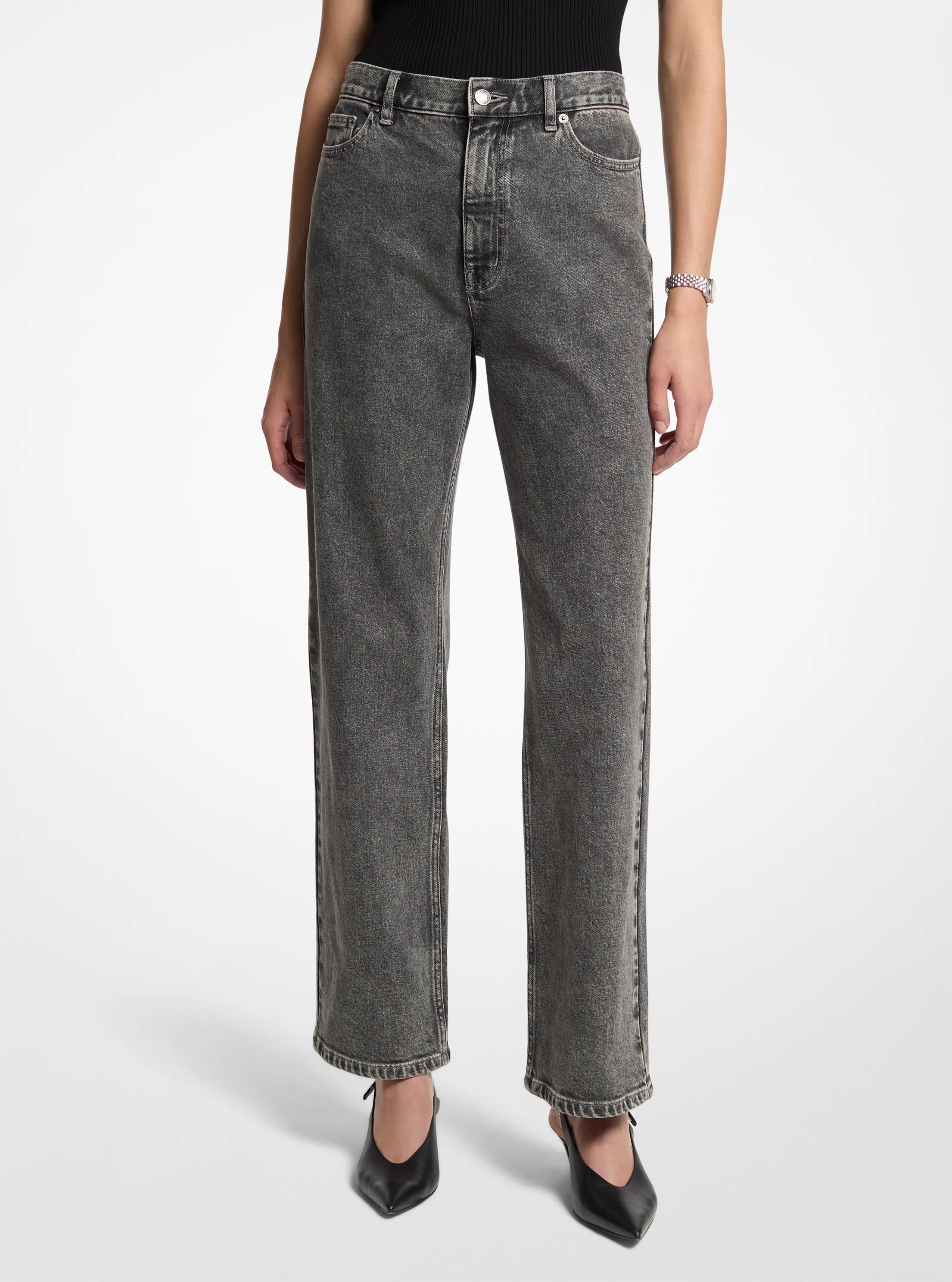 Alice Stretch Denim Jean in GRAPHITEWSH | Michael Kors