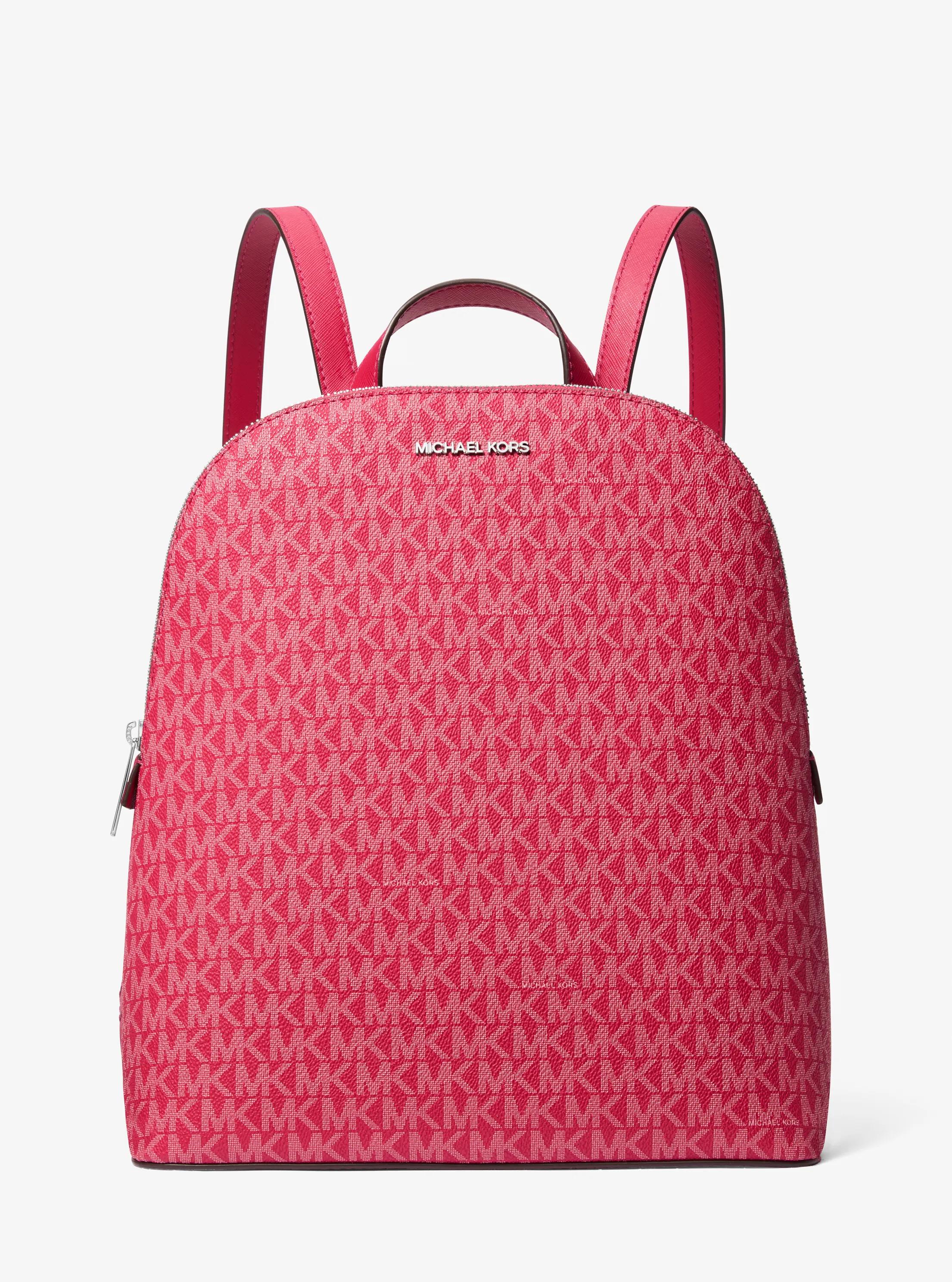 Cindy Large Signature Logo Backpack