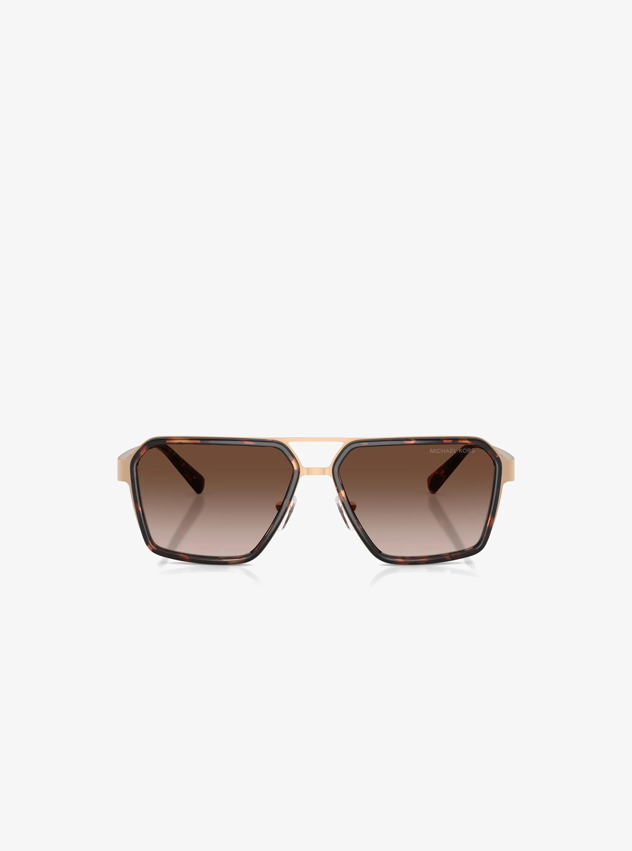 Oxford Sunglasses in BEIGE GOLD | Michael Kors