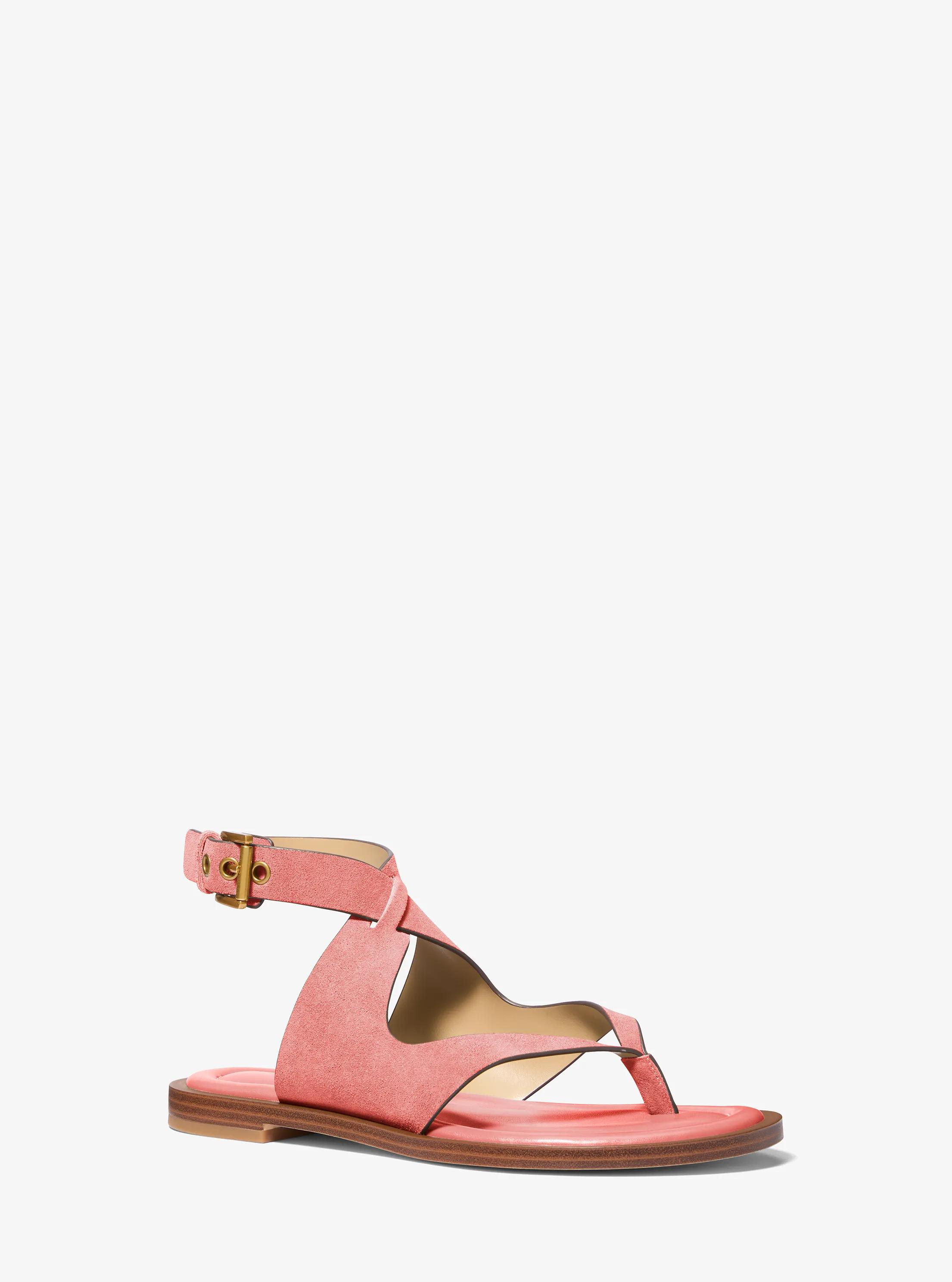 Irene Leather Thong Sandal in PRIMROSE | Michael Kors