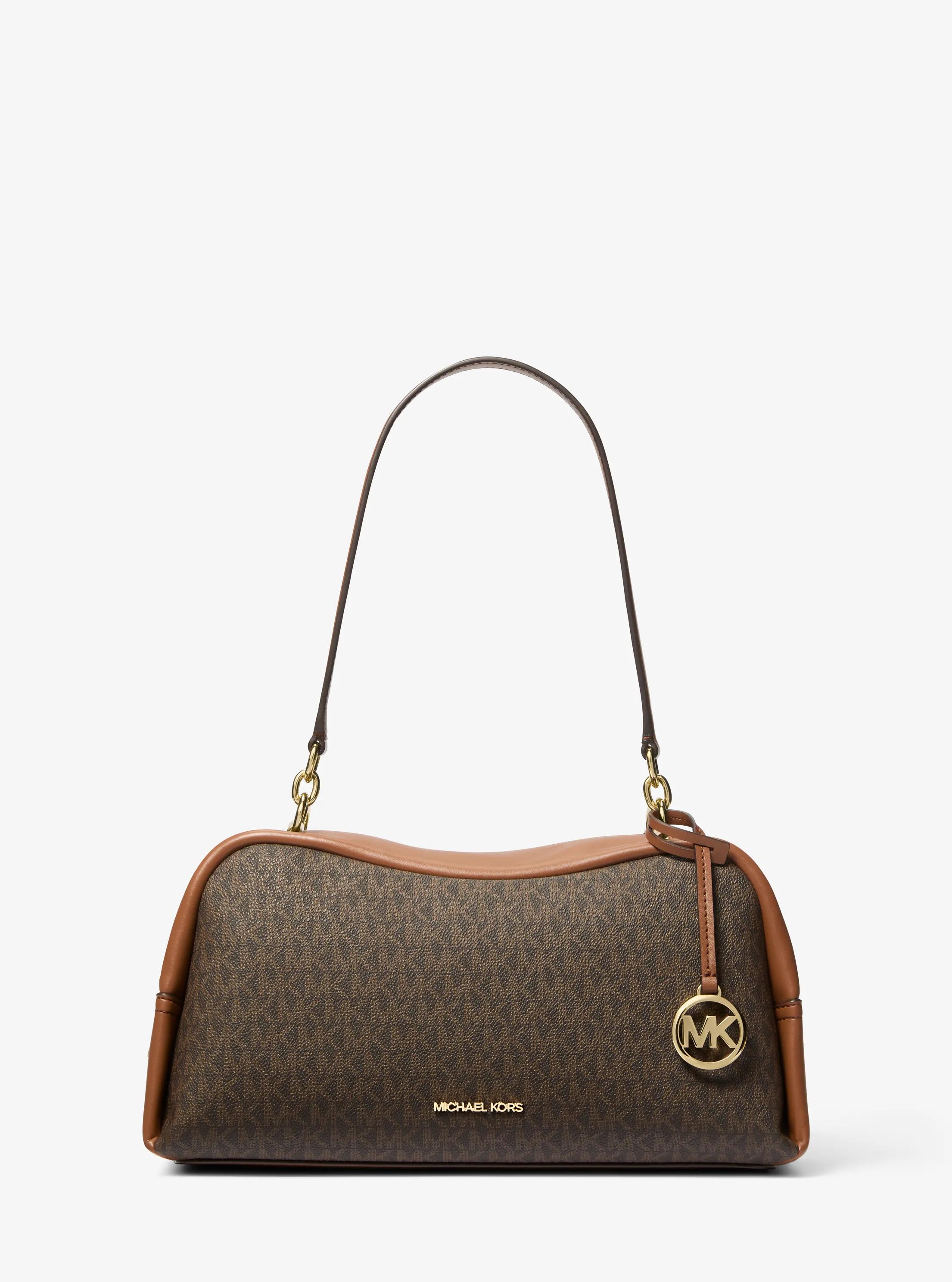 Cecily Medium Signature Logo Shoulder Bag