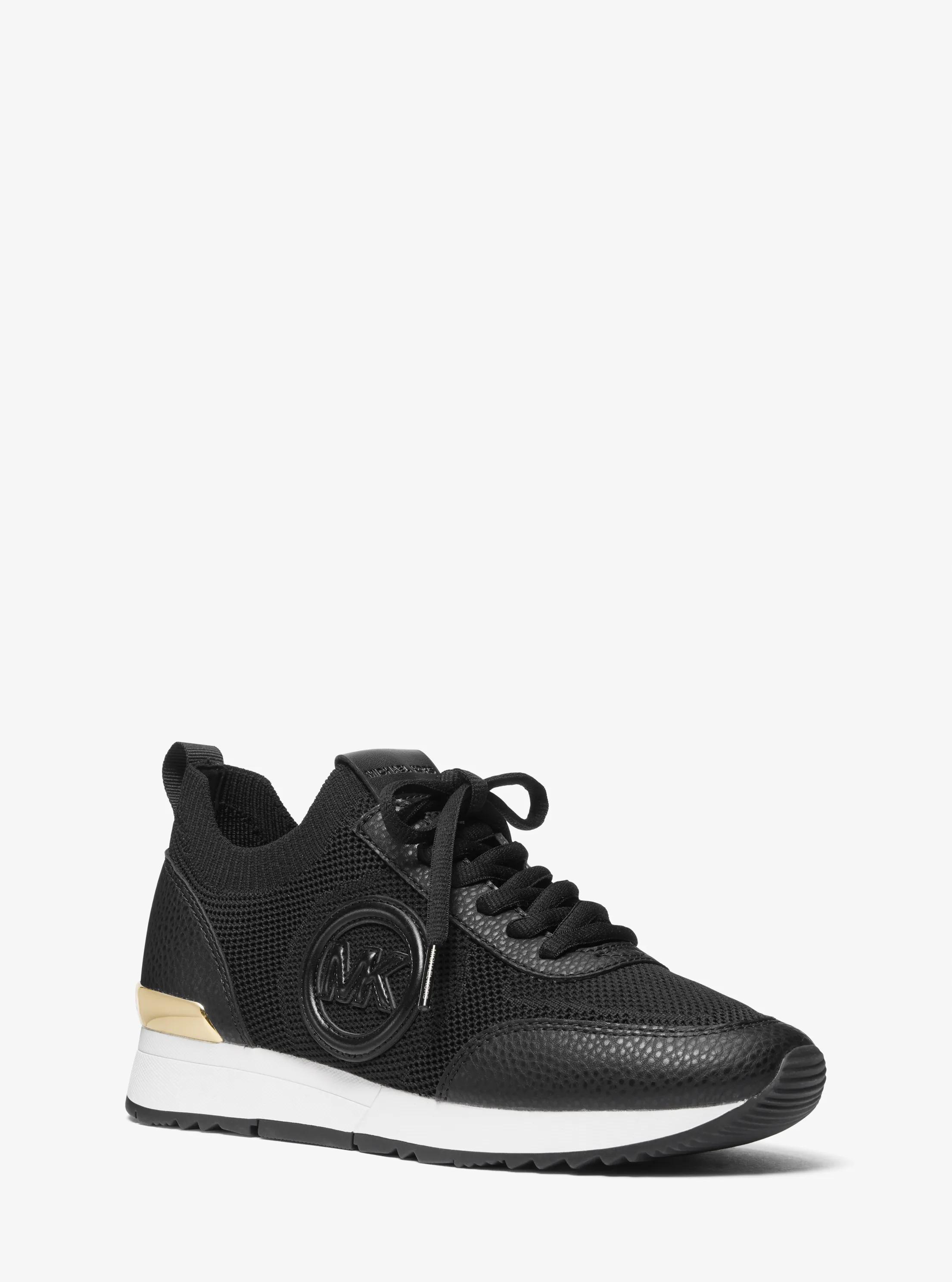 Espadrille Jenkins en tricot extensible in NOIR | Michael Kors