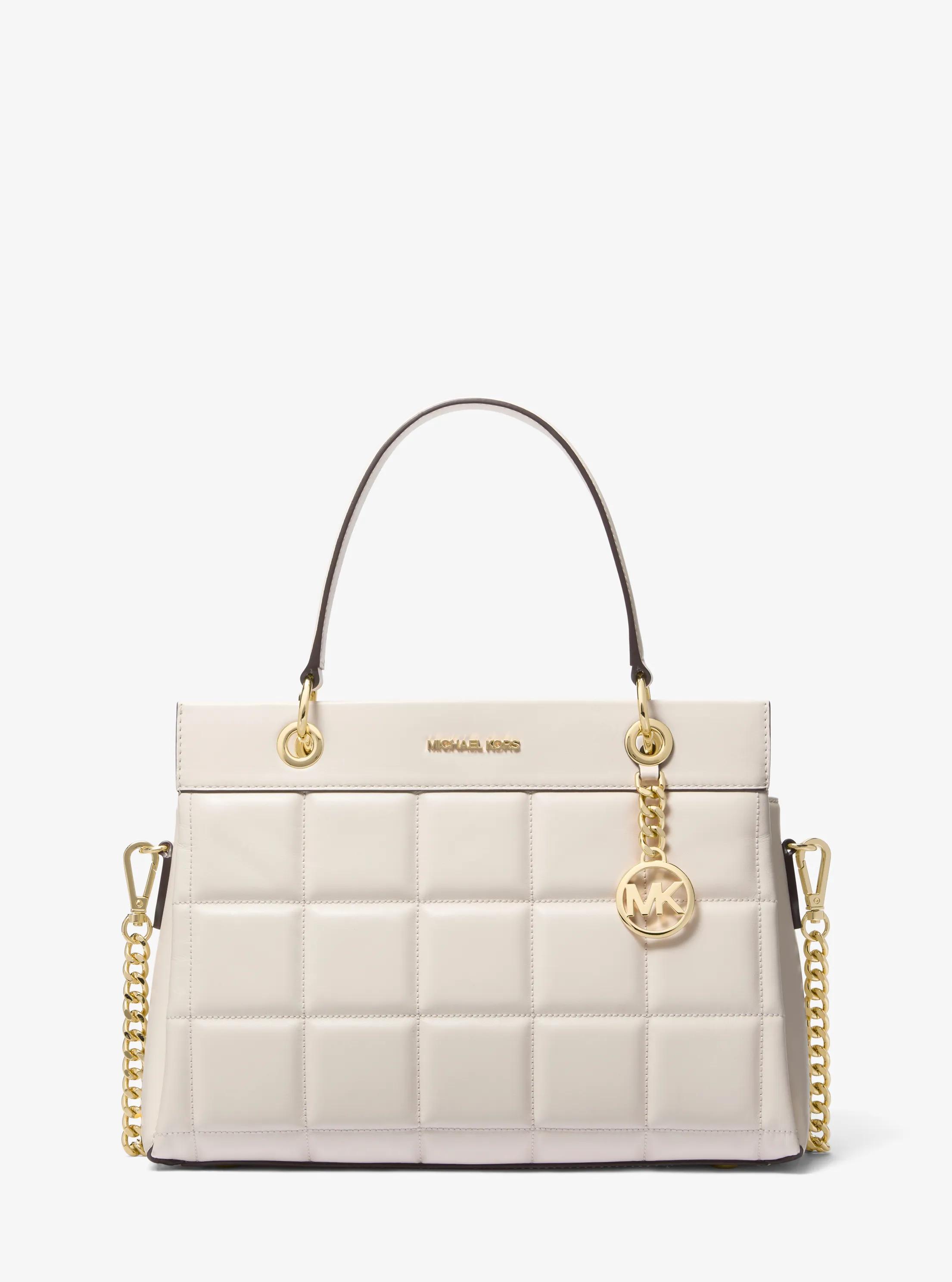 Susan Medium Quilted Leather Satchel