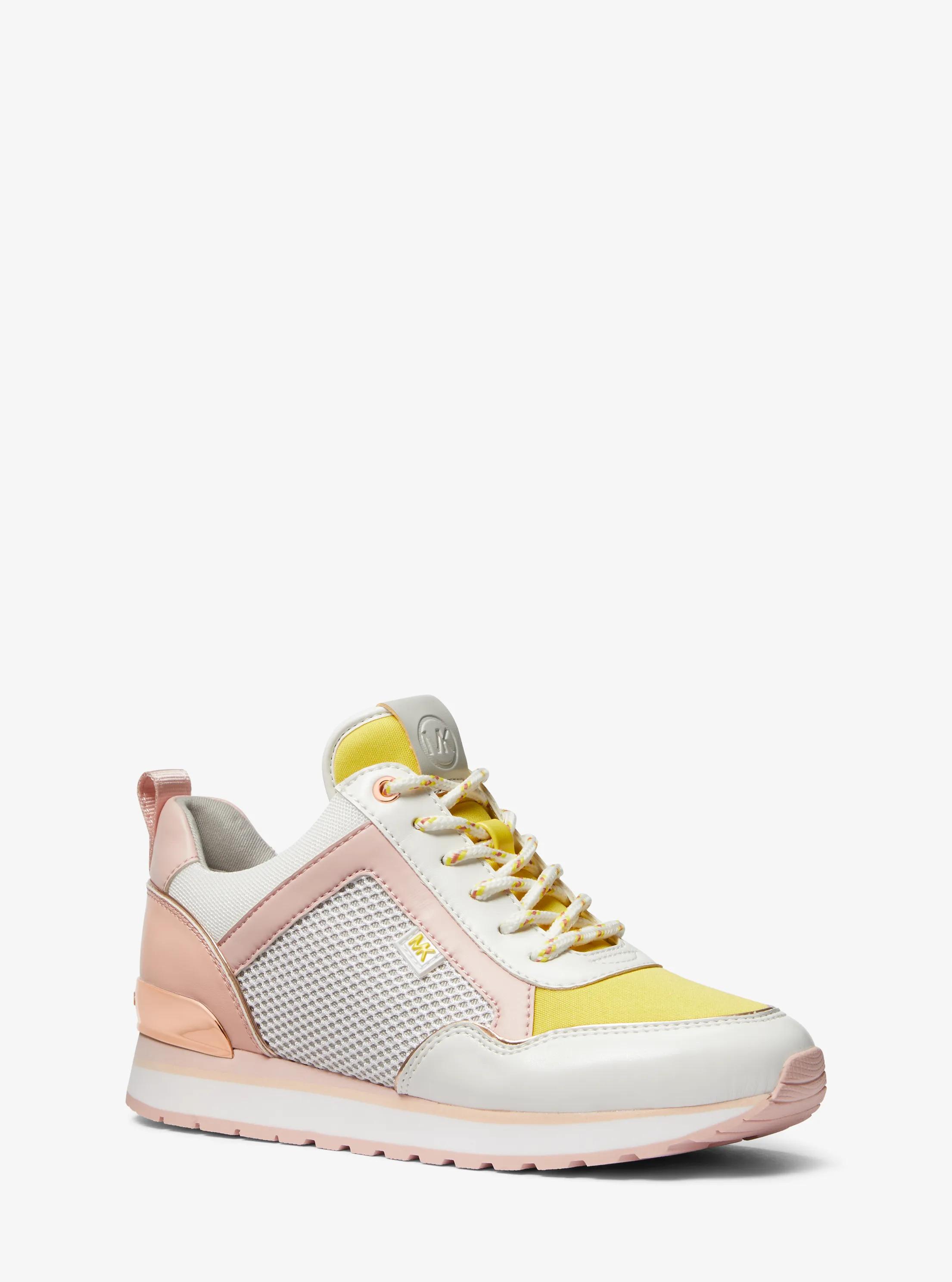 Espadrille Maddy en mat&eacute;riaux multiples et &agrave; blocs de couleur in BLANC OPTIQUE | Michael Kors