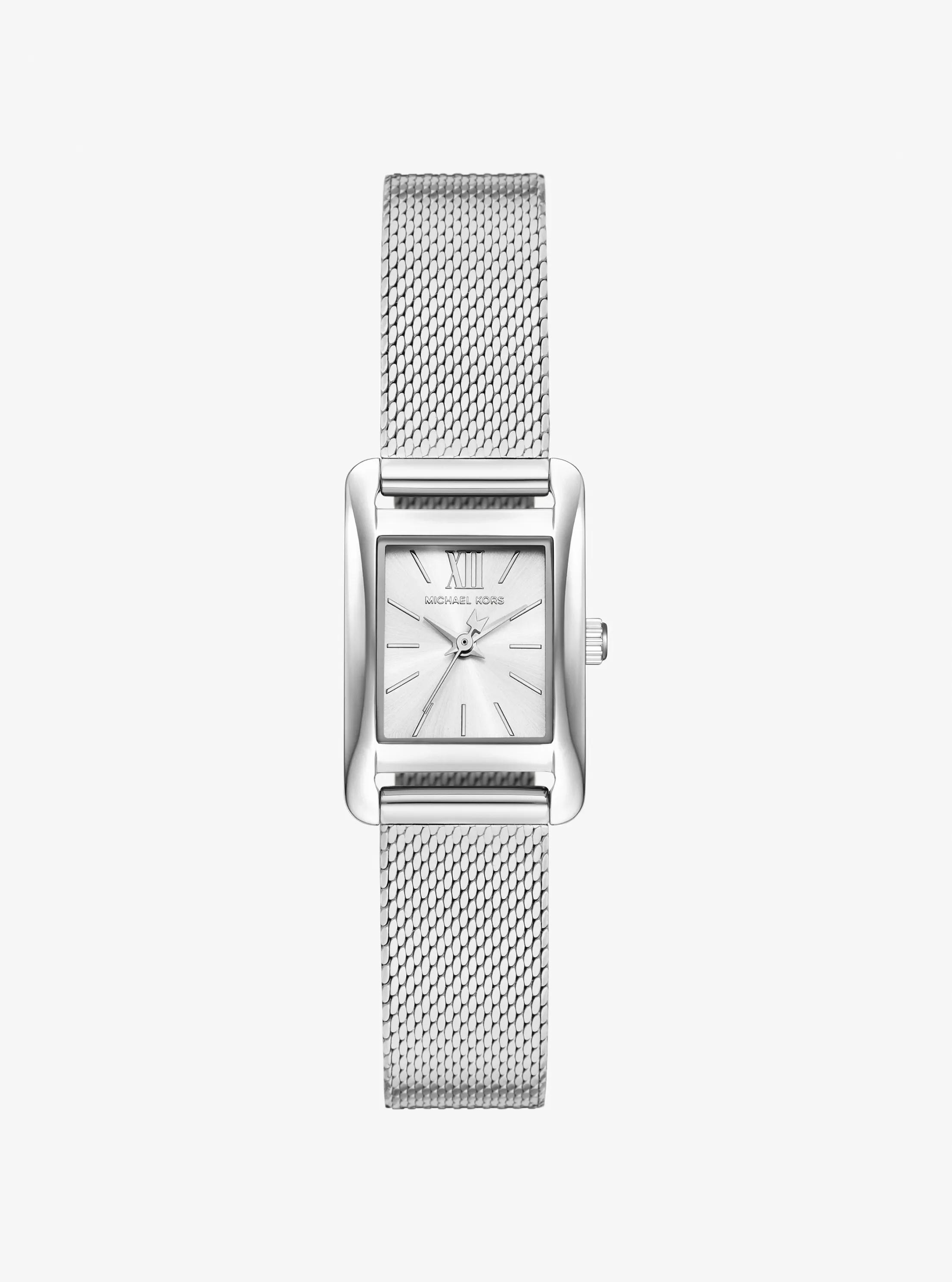 Petite Monroe Silver-Tone Watch in SILVER | Michael Kors