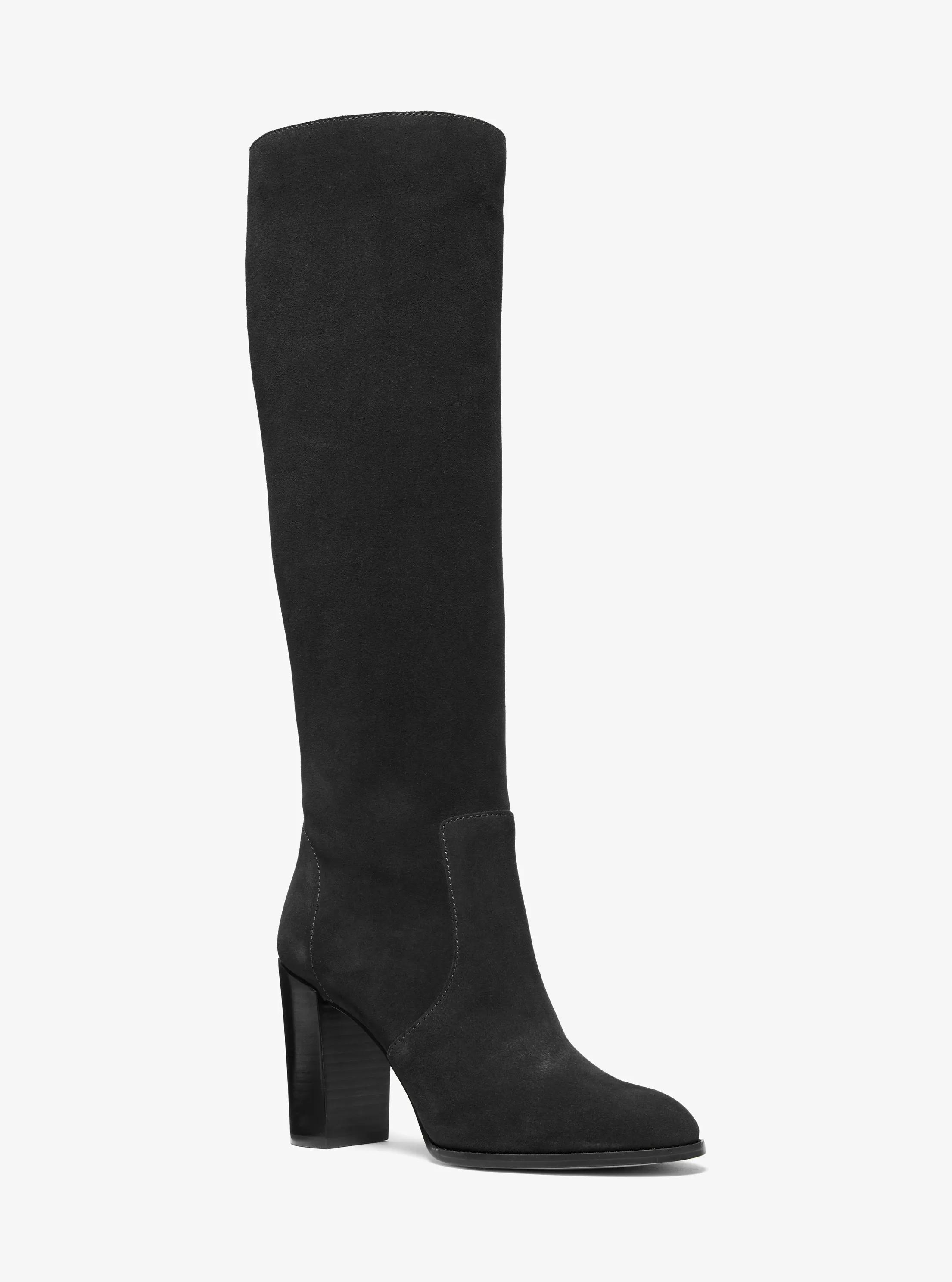 Luella Suede Boot in BLACK | Michael Kors