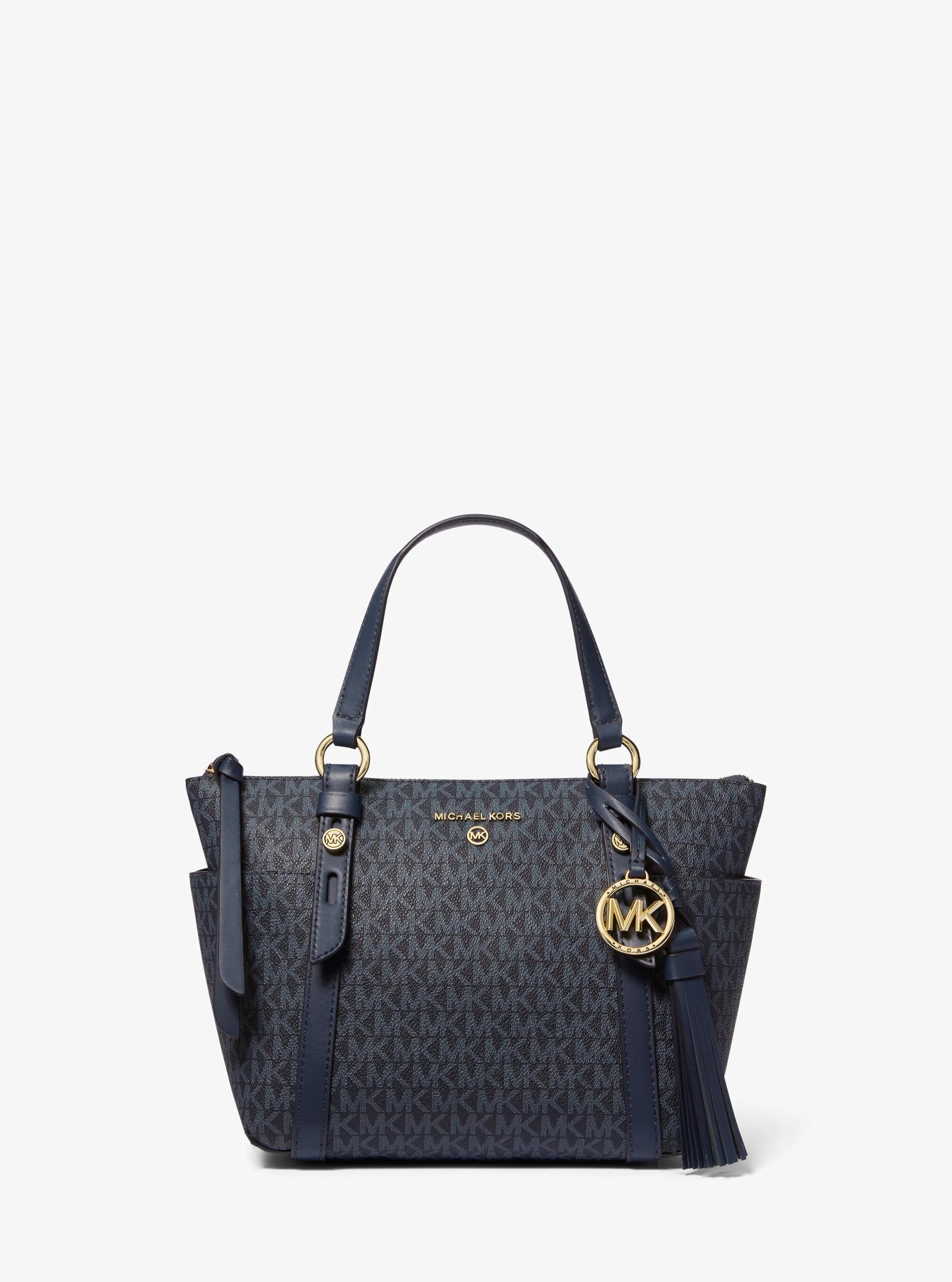Bolso tote Sullivan peque&ntilde;o con cremallera superior y logotipo