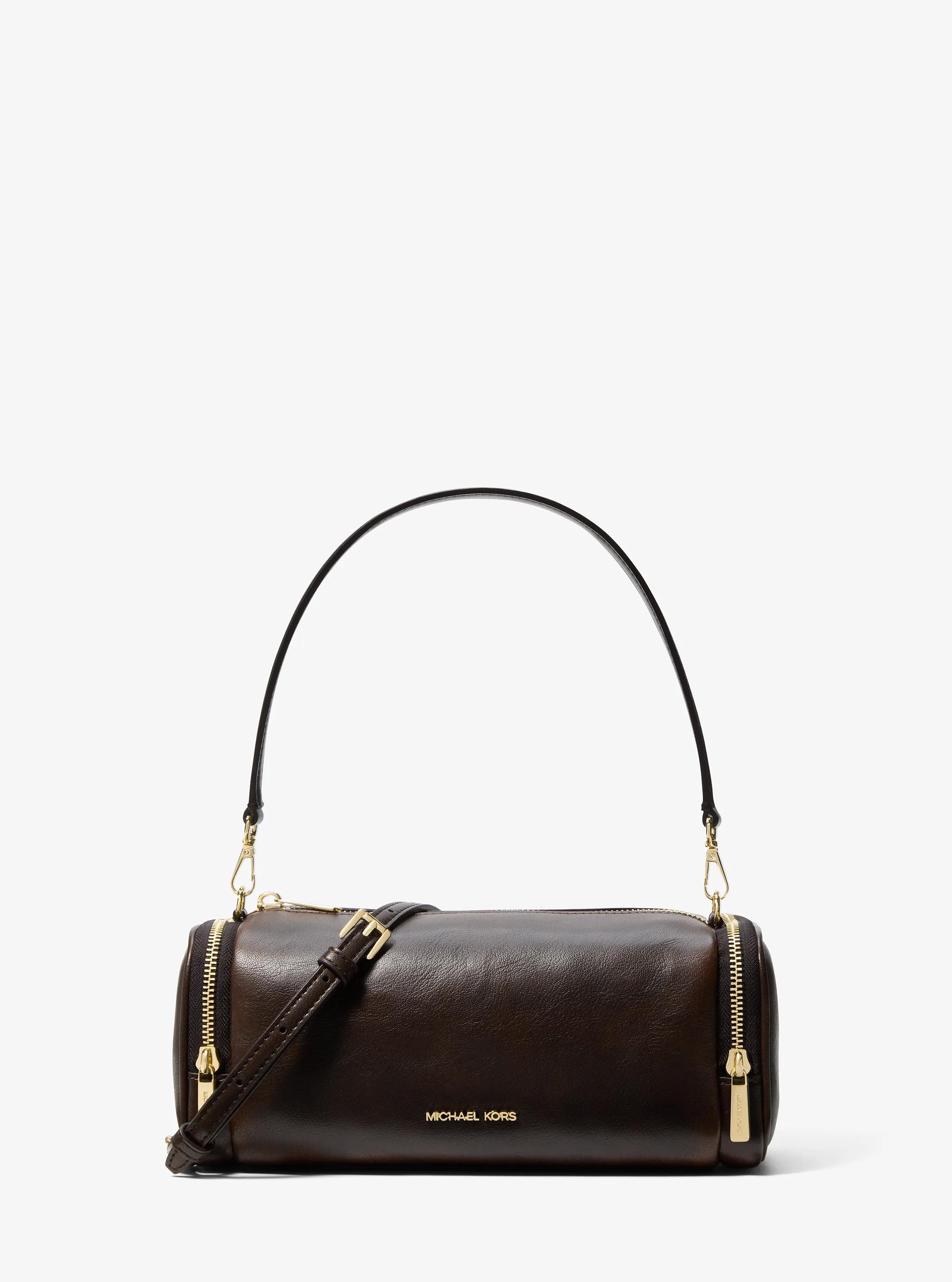 Jet Set Travel Small Convertible Pochette in CHOCOLATE | Michael Kors