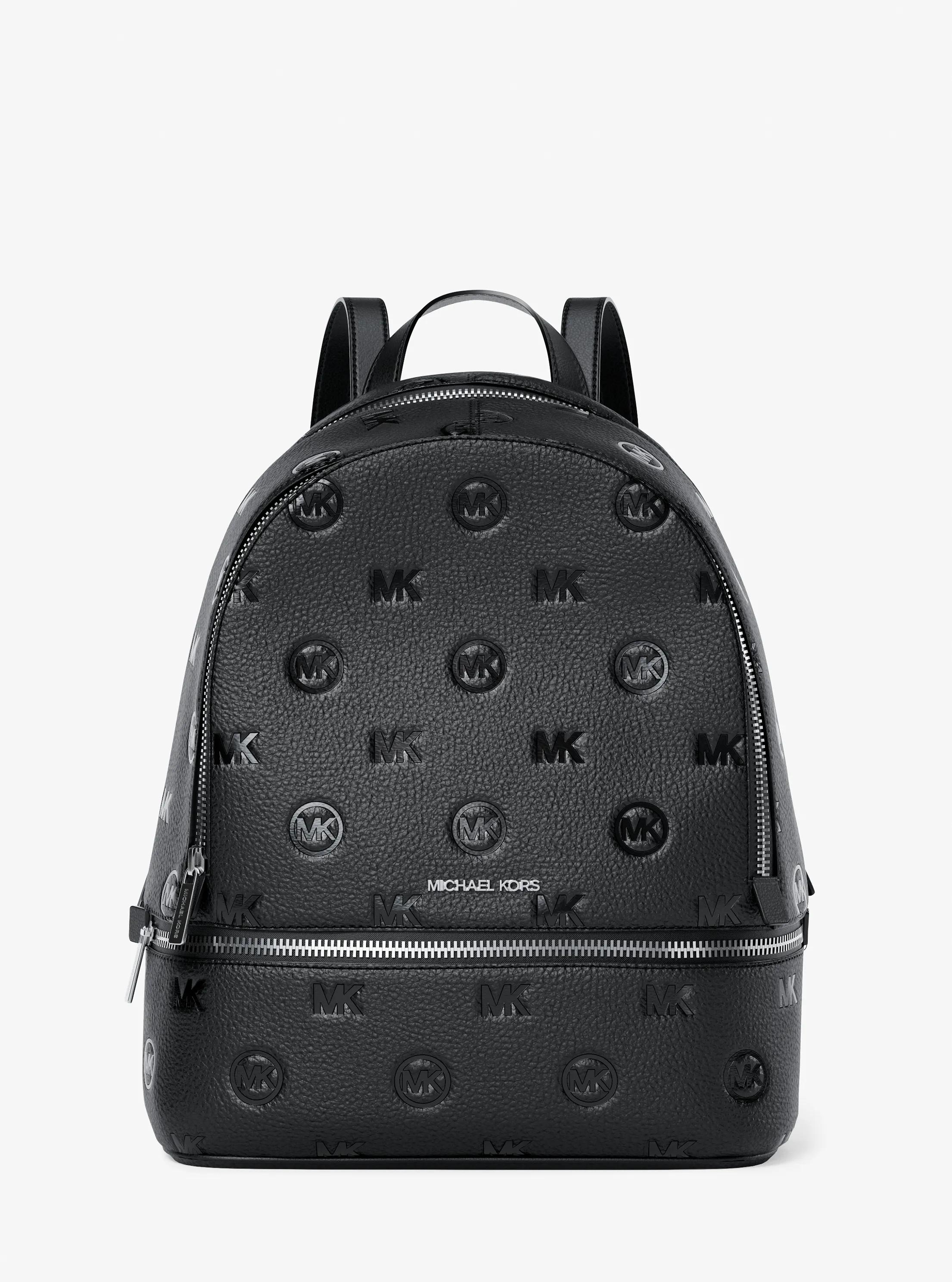 Rhea Medium Logo Debossed Backpack