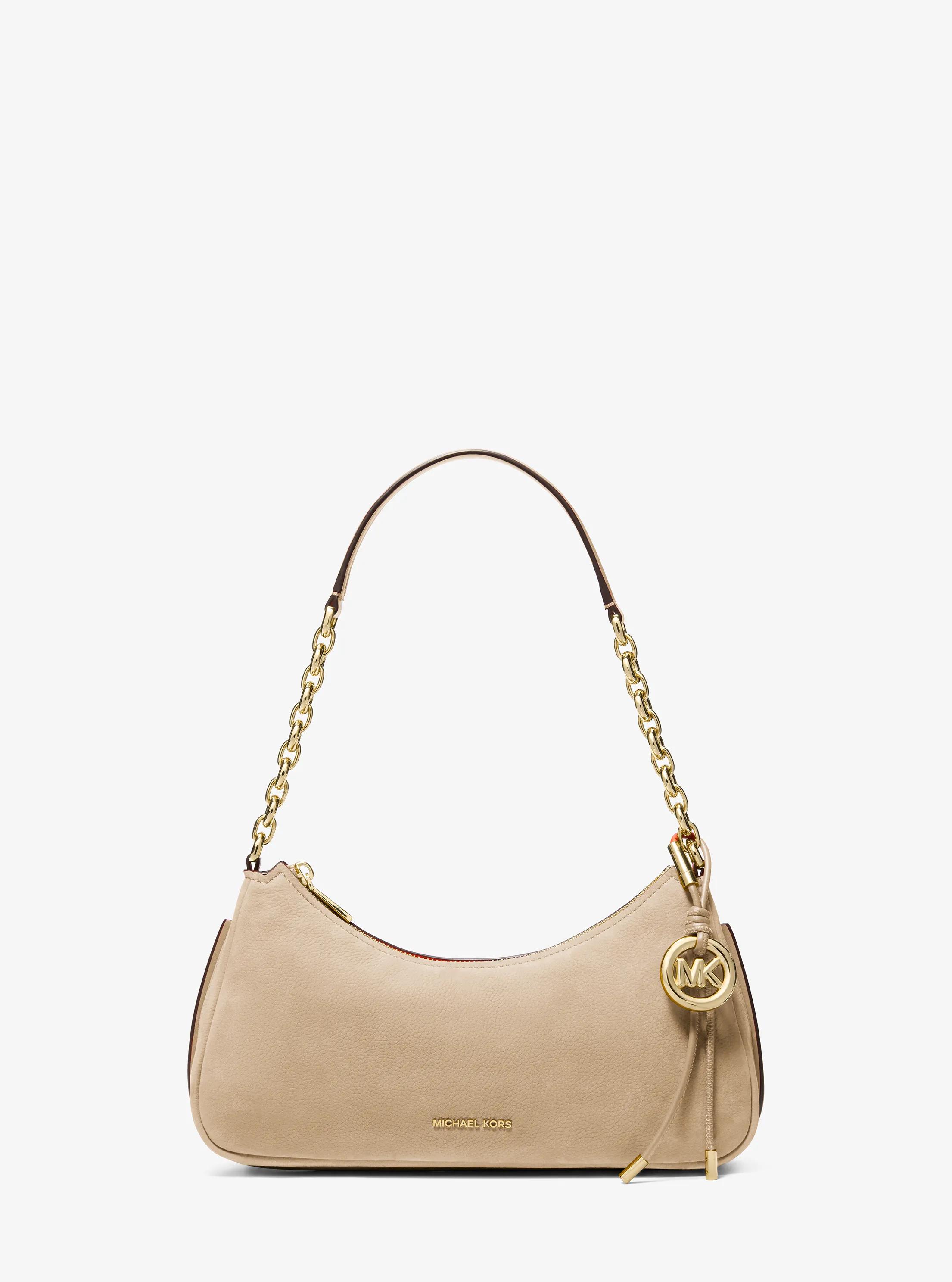 Pochette Nolita media in nabuk con catena in CACHI | Michael Kors