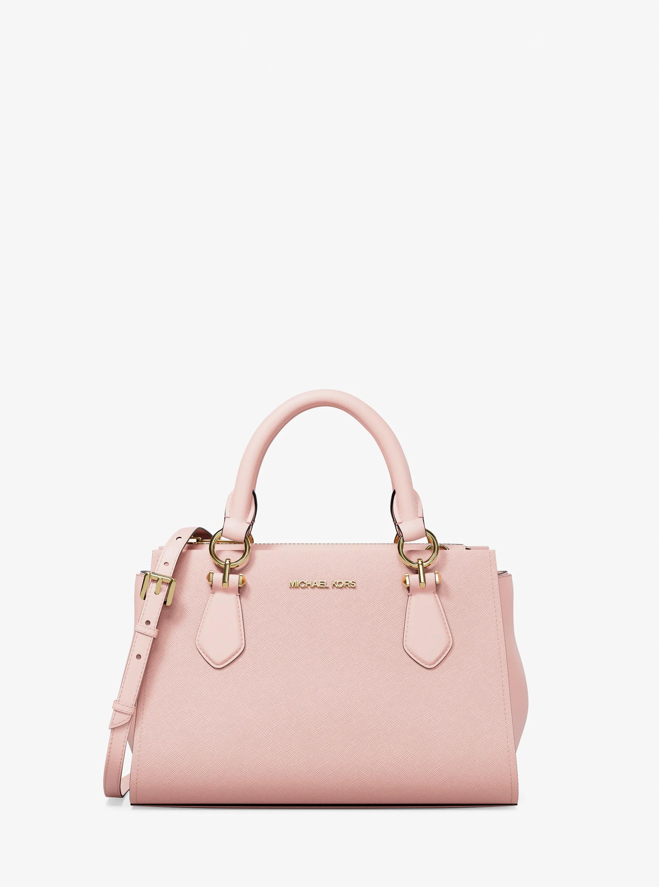 Marilyn Small Leather Satchel in POWDER BLUSH | Michael Kors