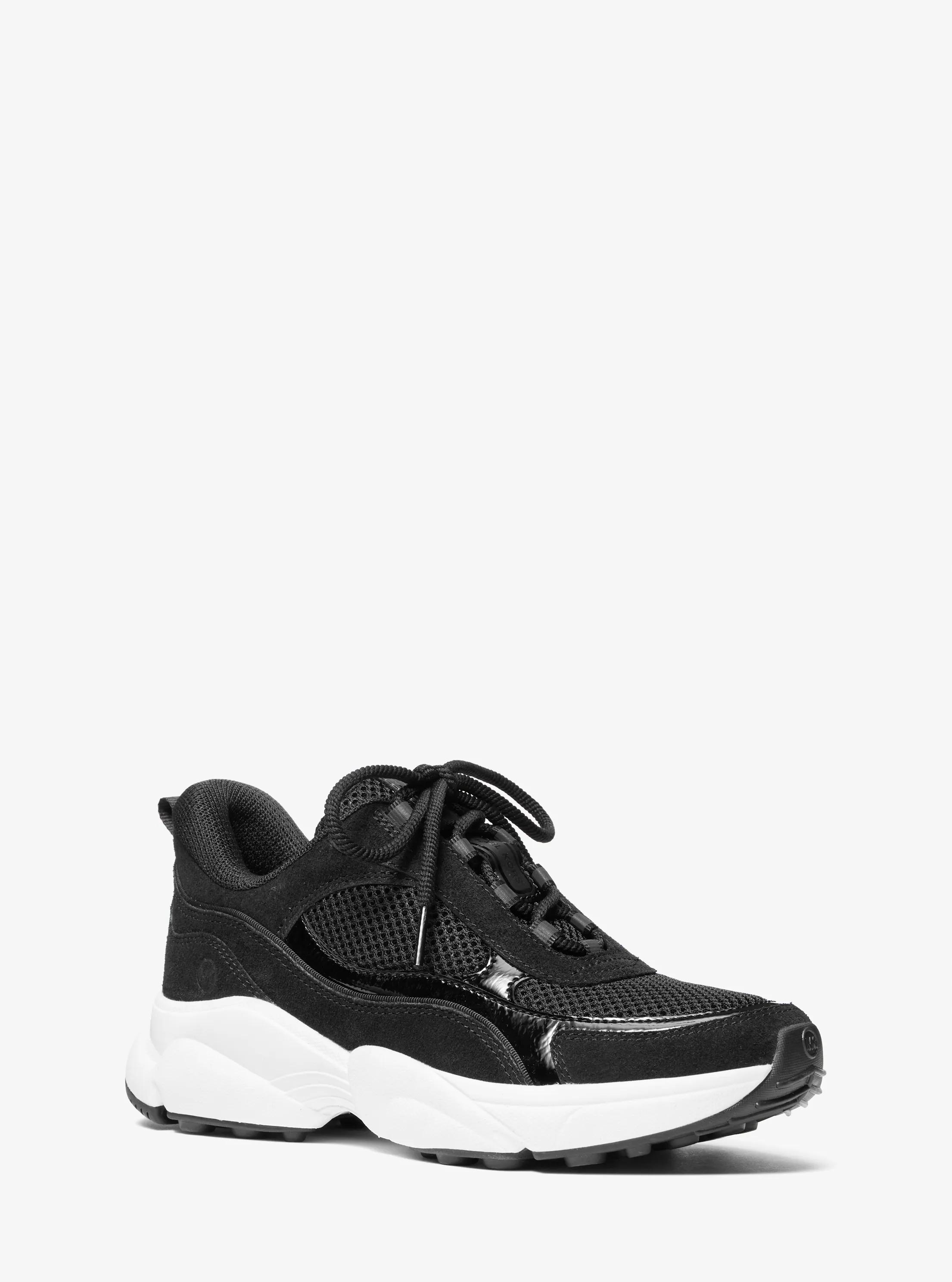 Zapatilla Katrina de ante y malla in NEGRO | Michael Kors
