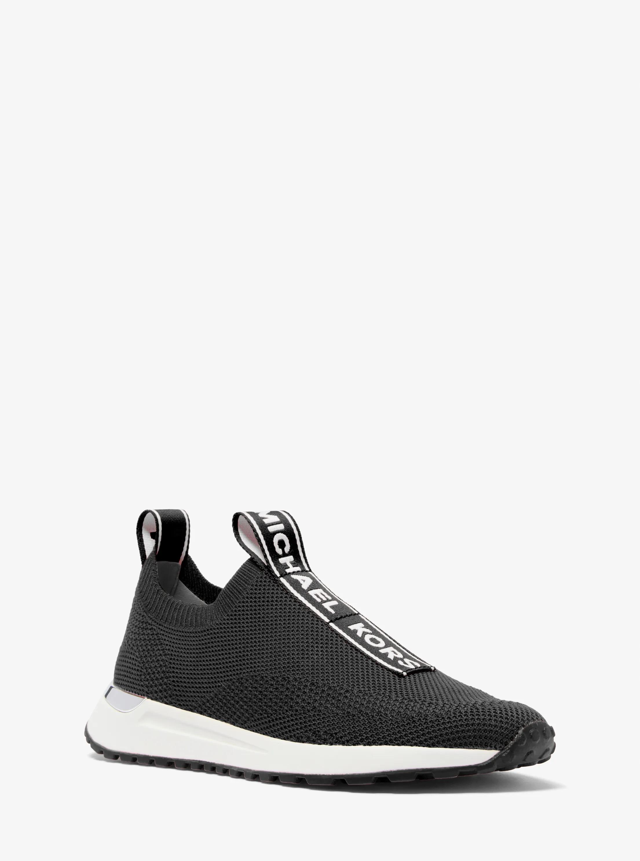 Bodie Knit Slip-On Sneaker in BLACK | Michael Kors