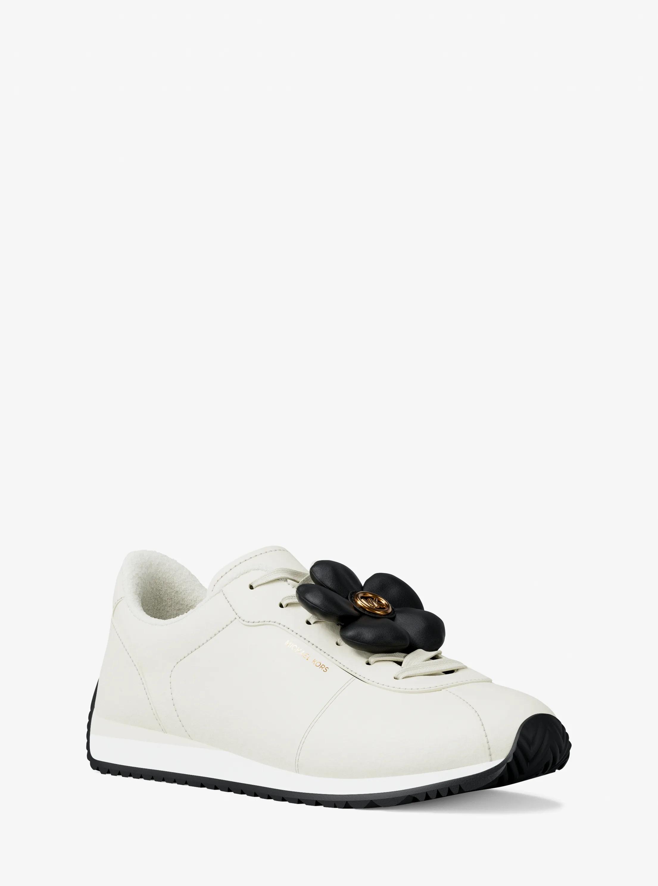 Espadrilles Rhodes orn&eacute;es de motifs floraux in COQUILLE D'&OElig;UF | Michael Kors