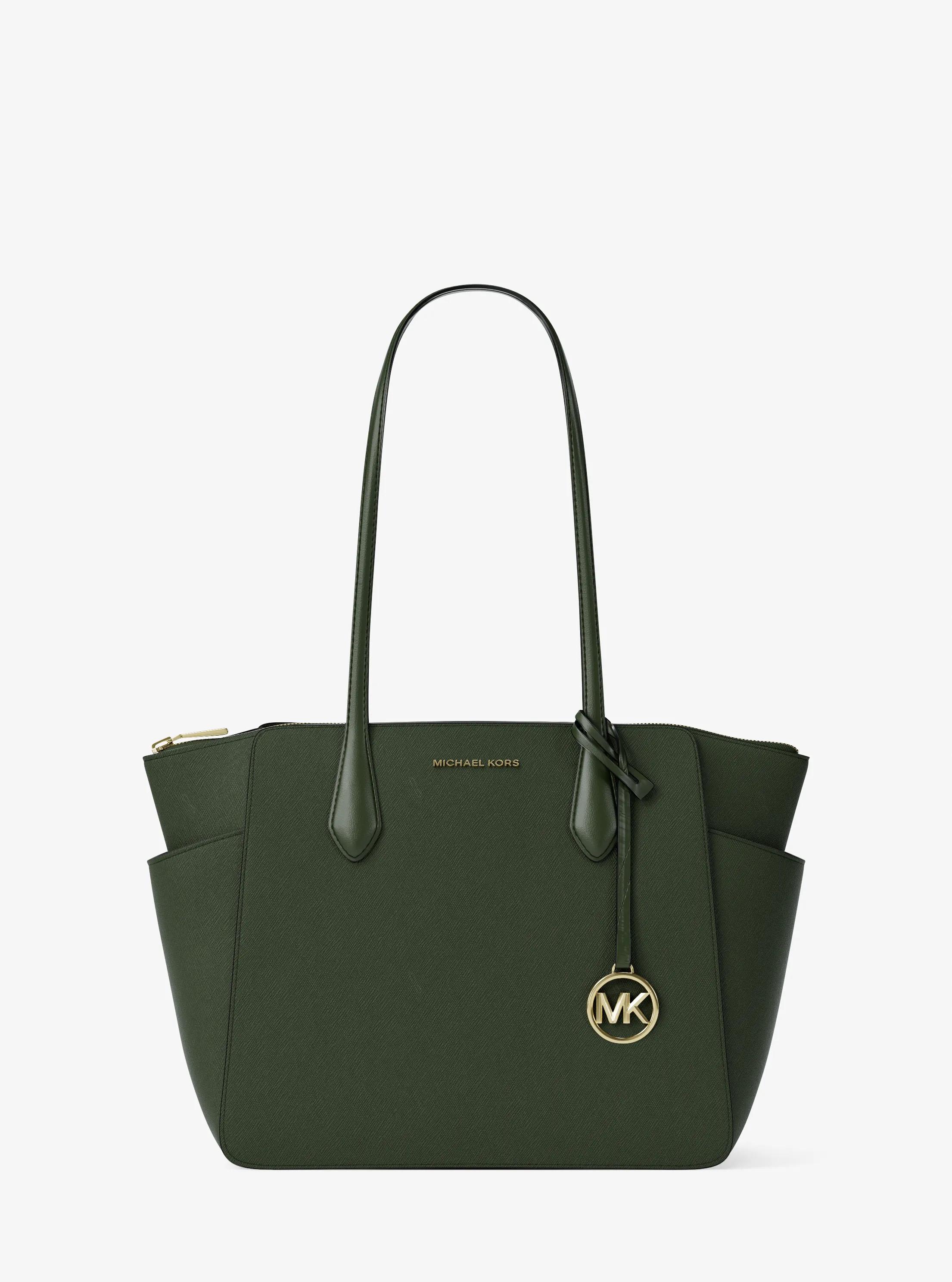 Marilyn Medium Saffiano Leather Tote Bag in POWDER BLUSH - Sale