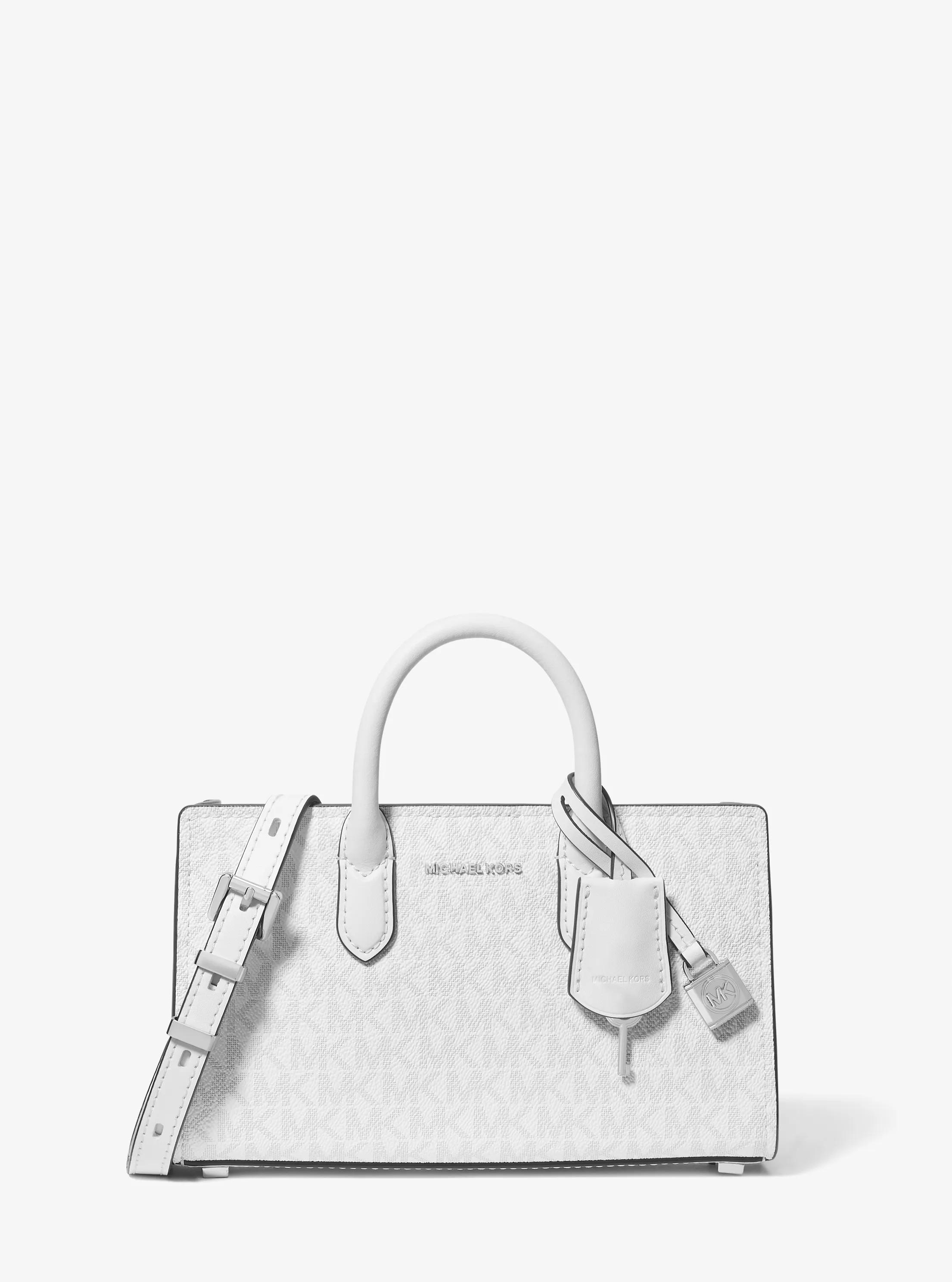 Scarlett Extra-Small Signature Logo Crossbody Bag in OPT/ALLUM | Michael Kors