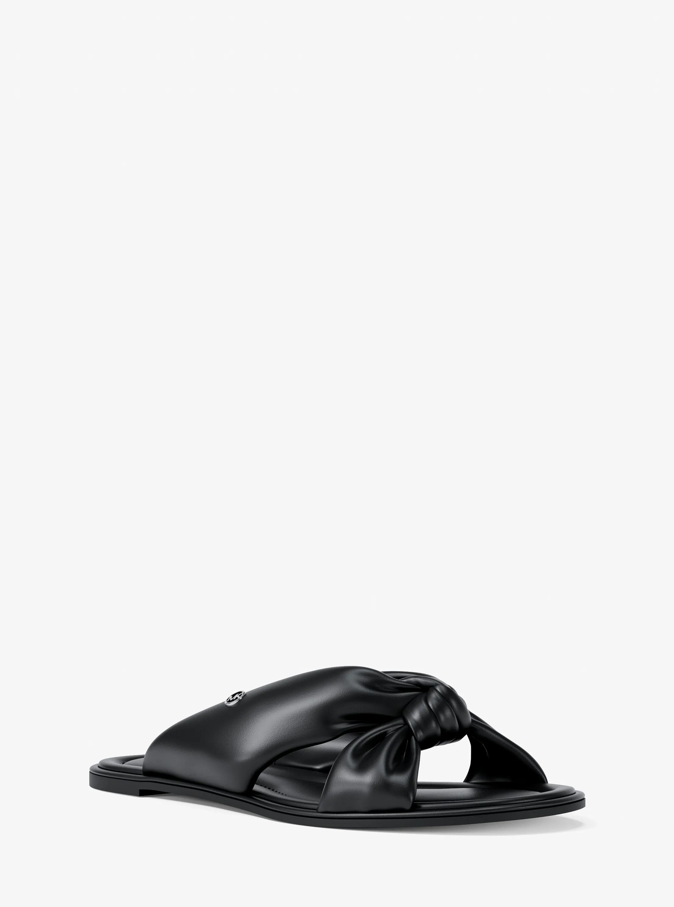 Sandale &agrave; enfiler Elena in NOIR | Michael Kors