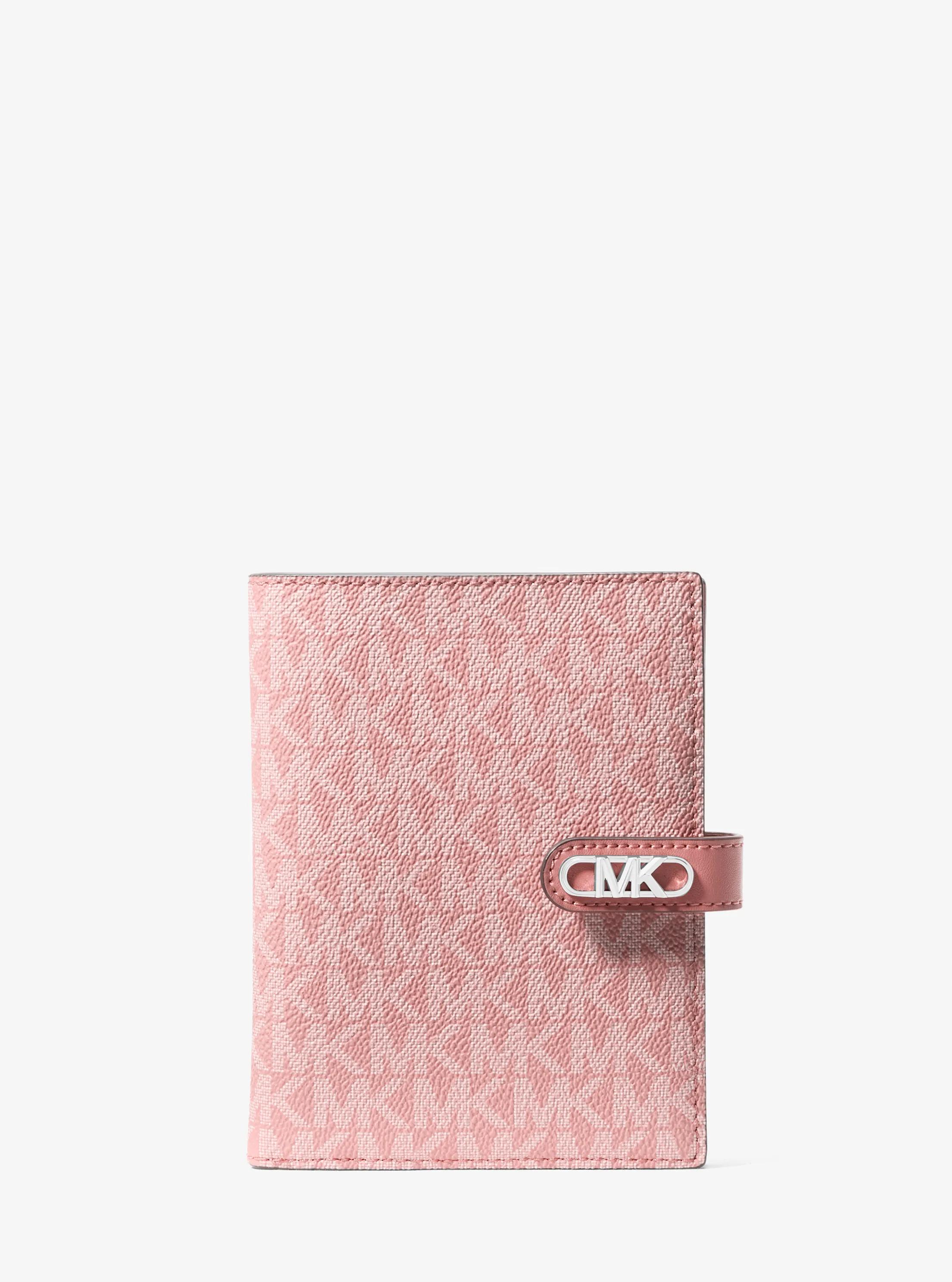 Empire Medium Signature Logo Passport Wallet in ROSE | Michael Kors