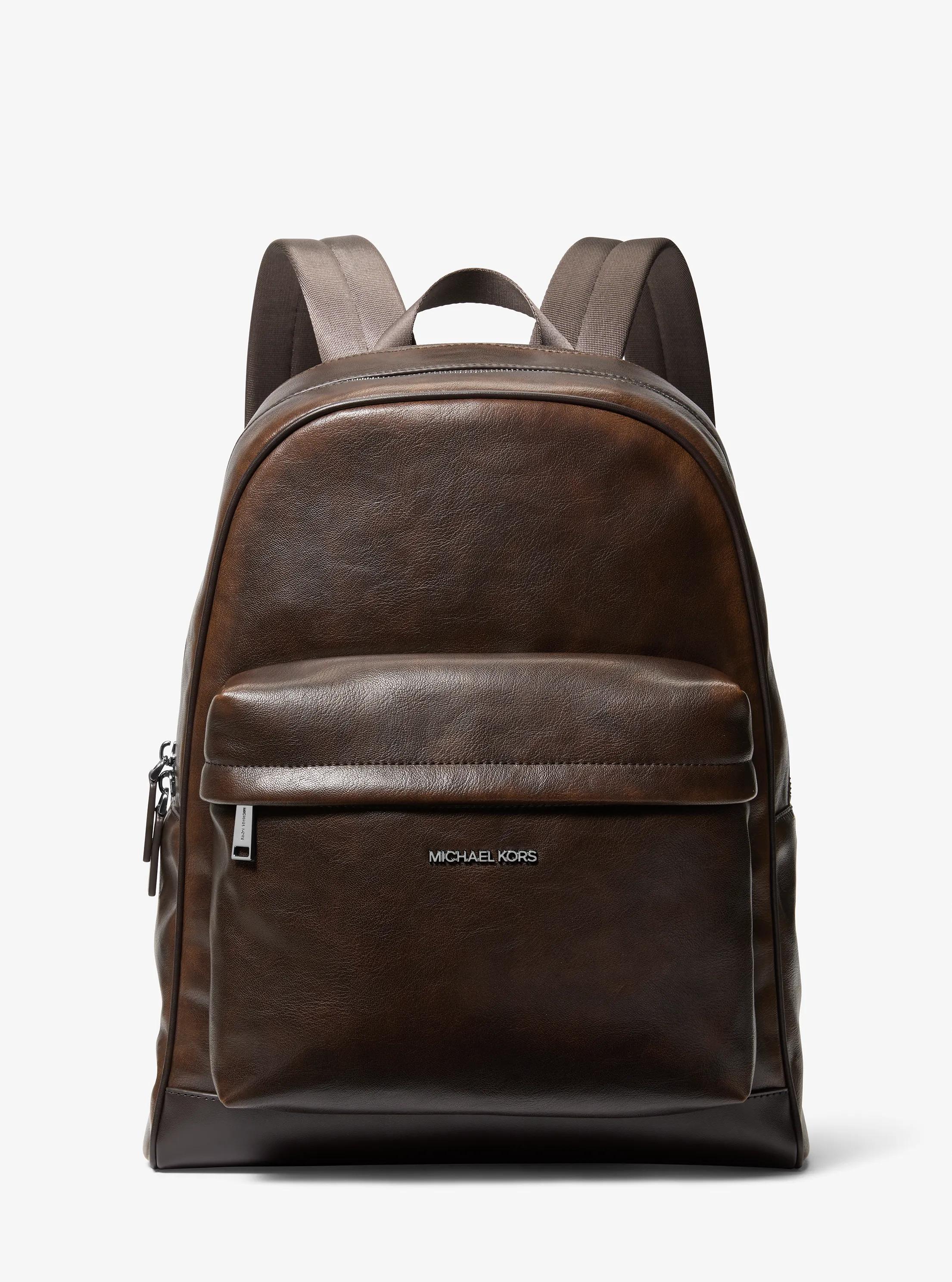 Pacey Burnished Backpack in CHOCOLATE | Michael Kors