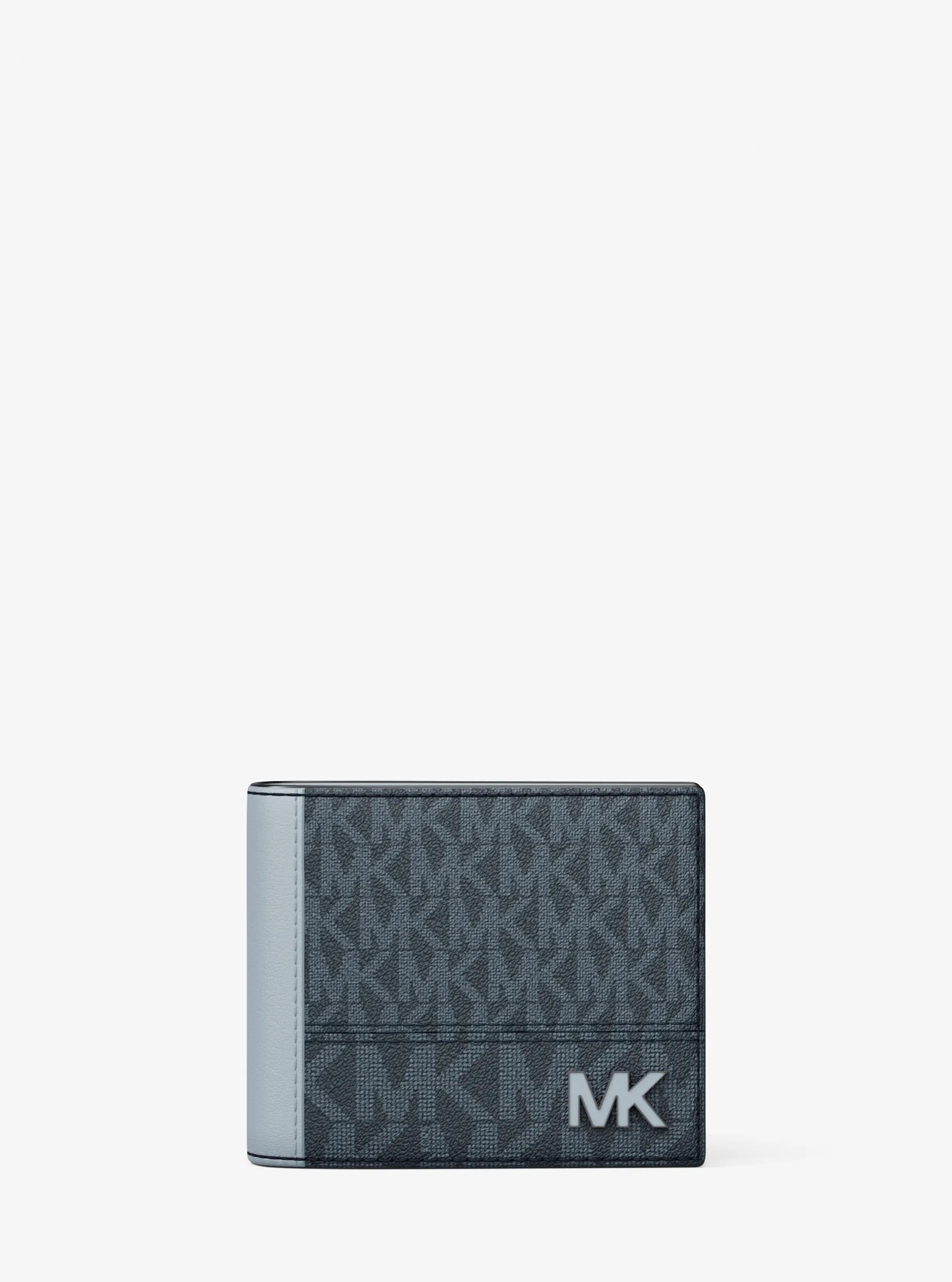 Cooper Signature Logo Billfold Wallet in ADMIRL MULTI | Michael Kors