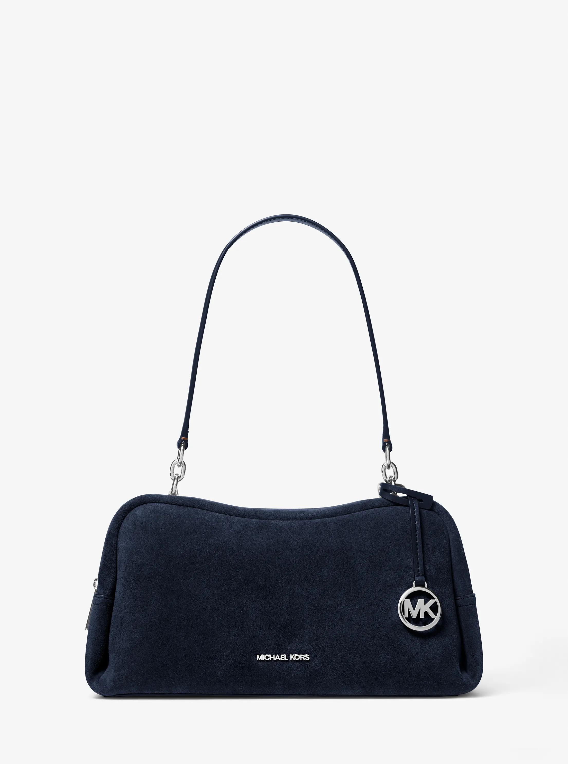 Cecily Medium Suede Shoulder Bag