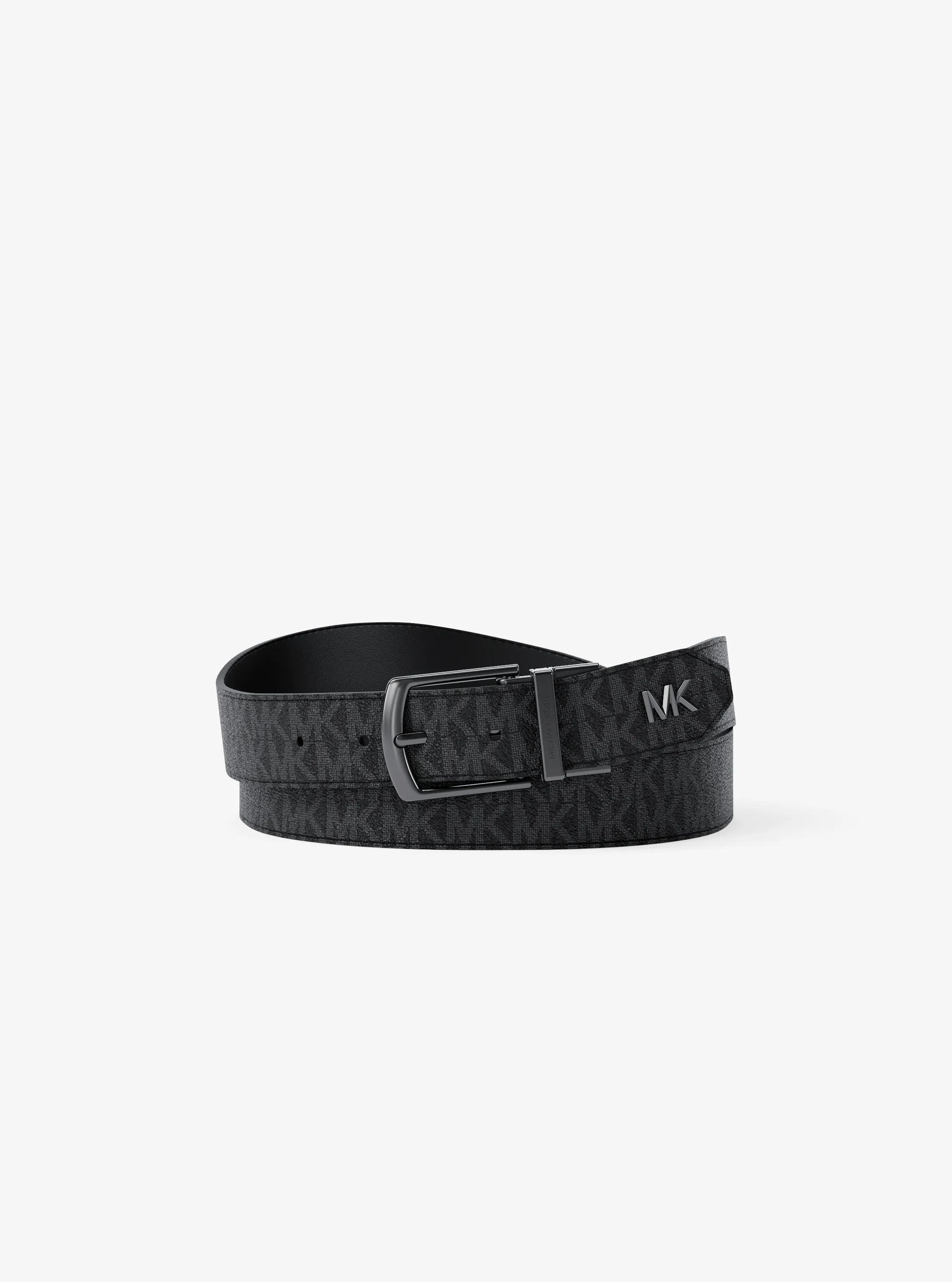Reversible Belt in BLACK | Michael Kors